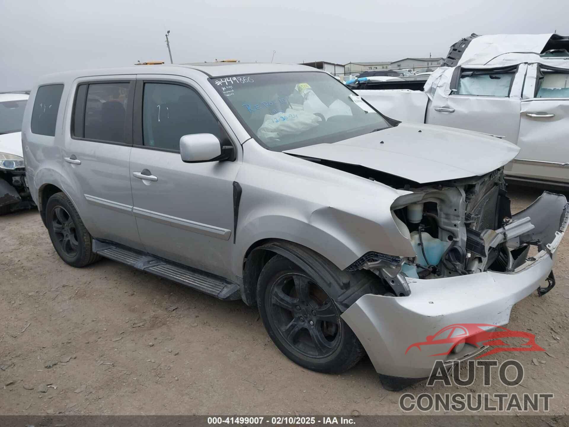 HONDA PILOT 2012 - 5FNYF3H6XCB004915
