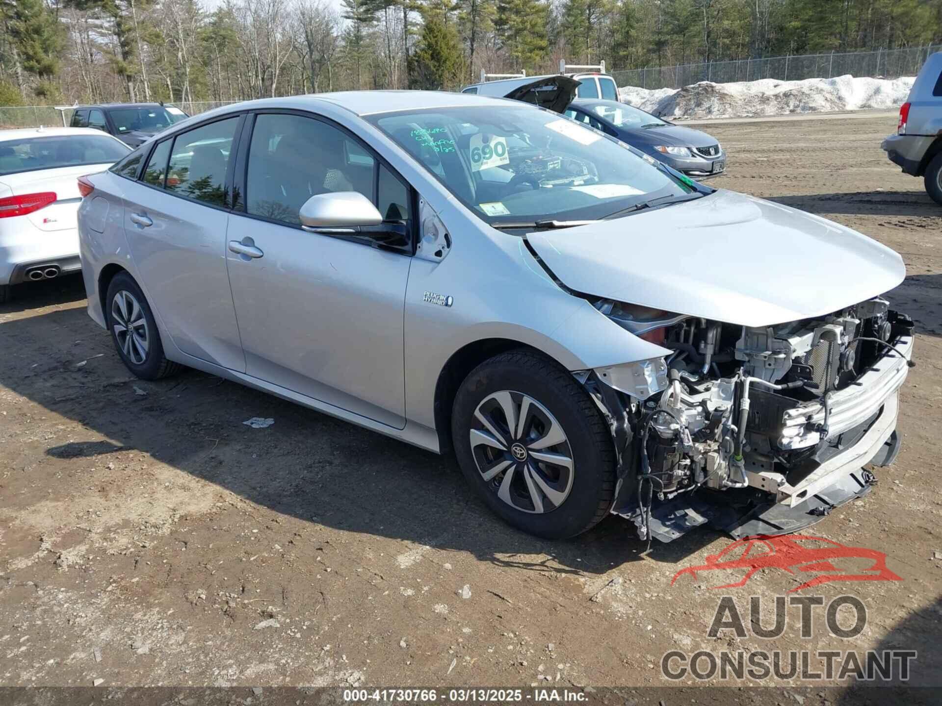 TOYOTA PRIUS PRIME 2017 - JTDKARFP0H3064516