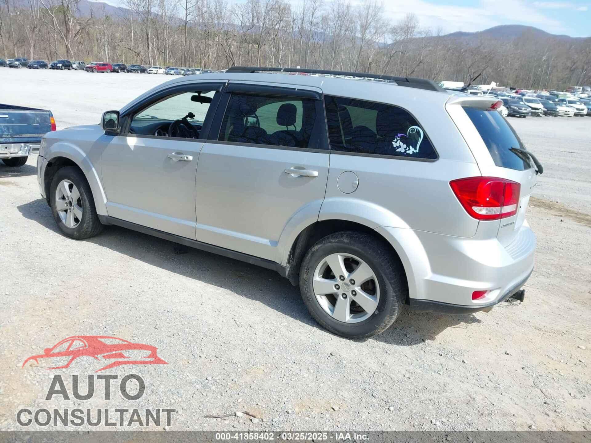 DODGE JOURNEY 2012 - 3C4PDCBG2CT297956