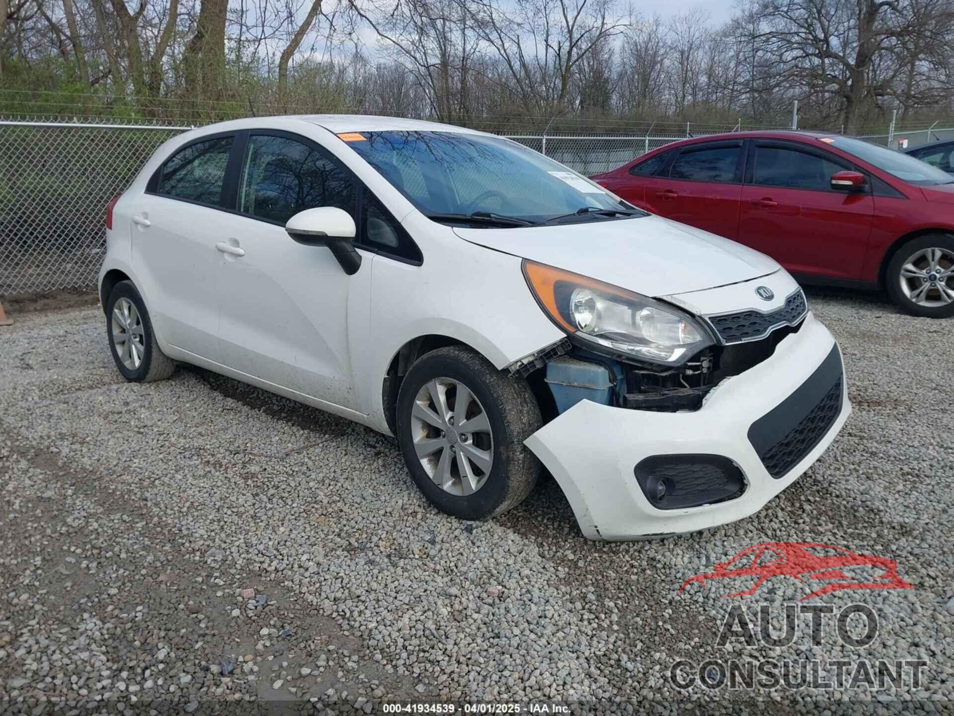 KIA RIO 2013 - KNADN5A3XD6176207