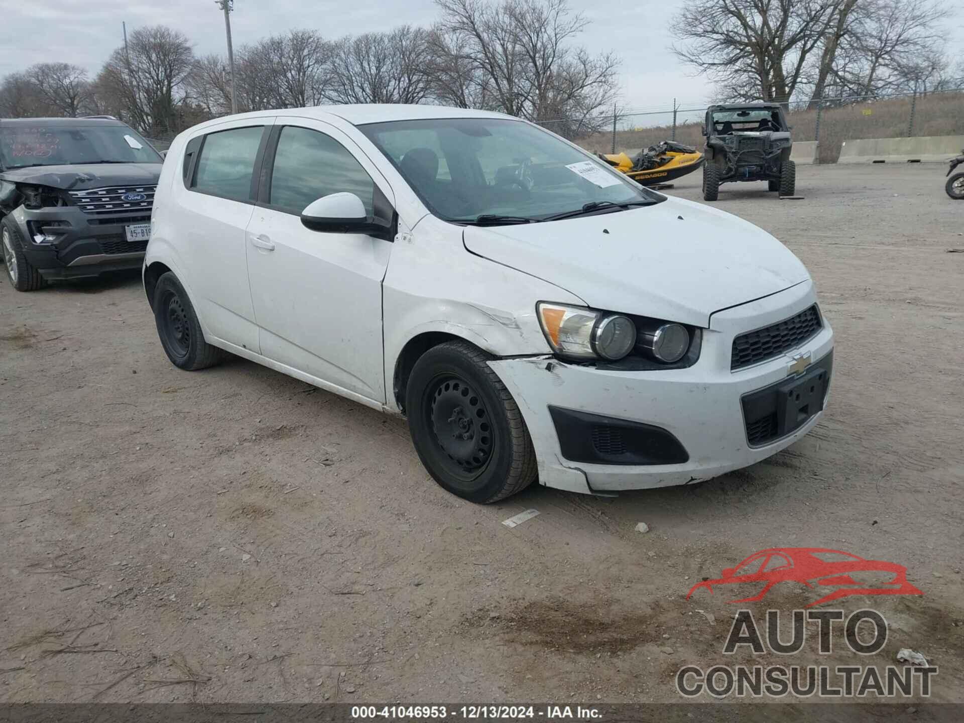 CHEVROLET SONIC 2013 - 1G1JA6SH2D4206564