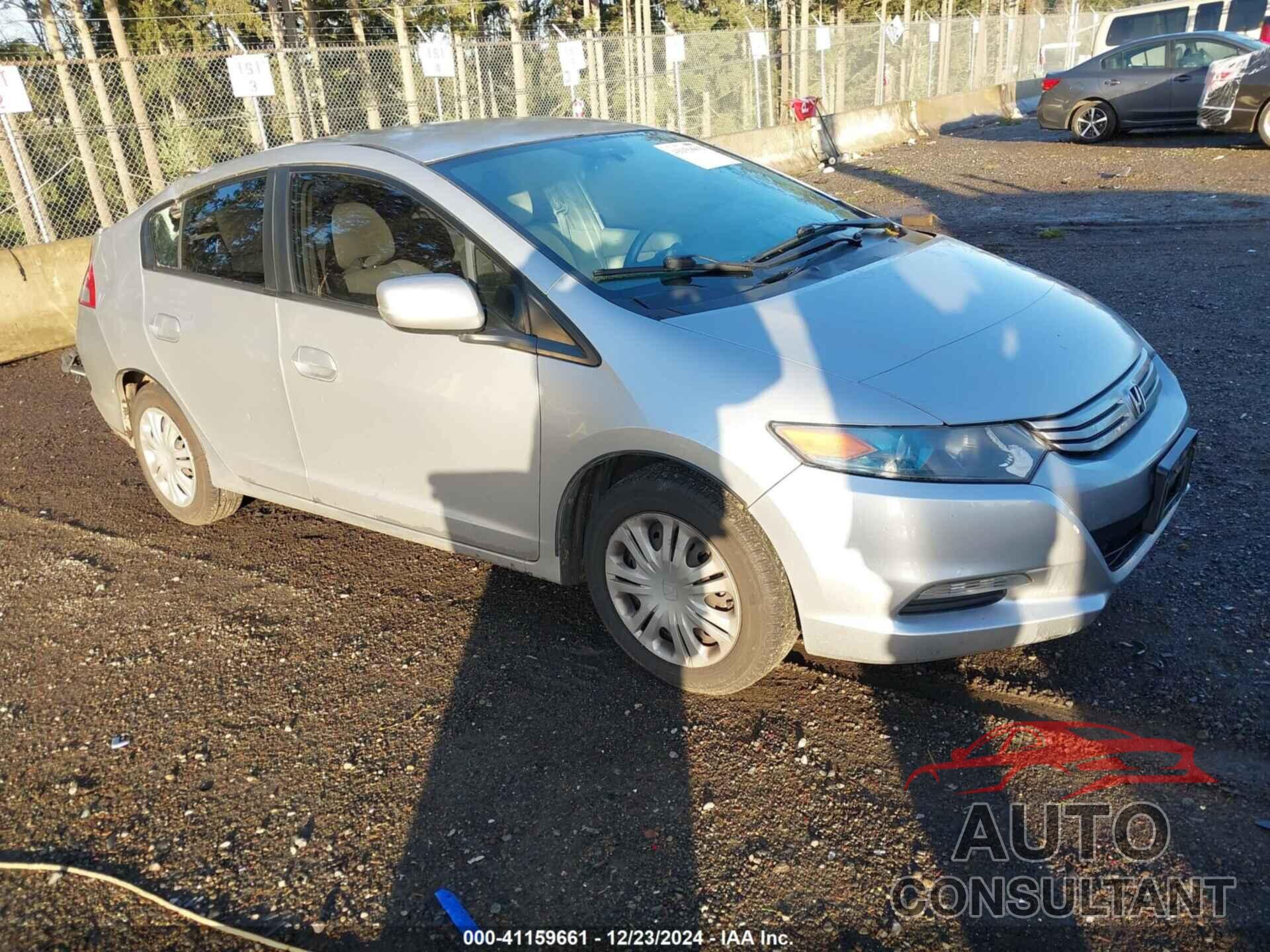 HONDA INSIGHT 2011 - JHMZE2H56BS004029