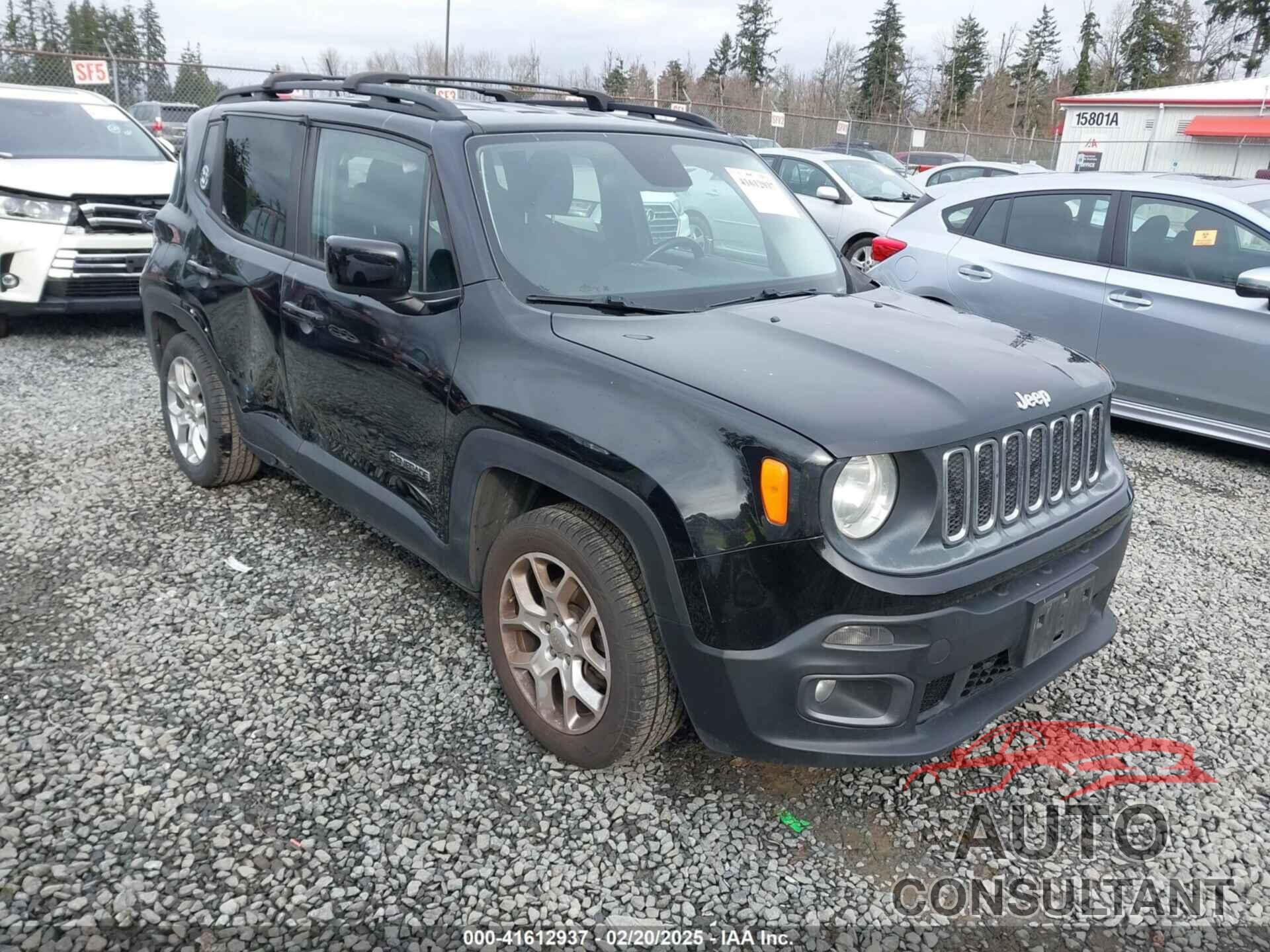 JEEP RENEGADE 2016 - ZACCJABT9GPD08554