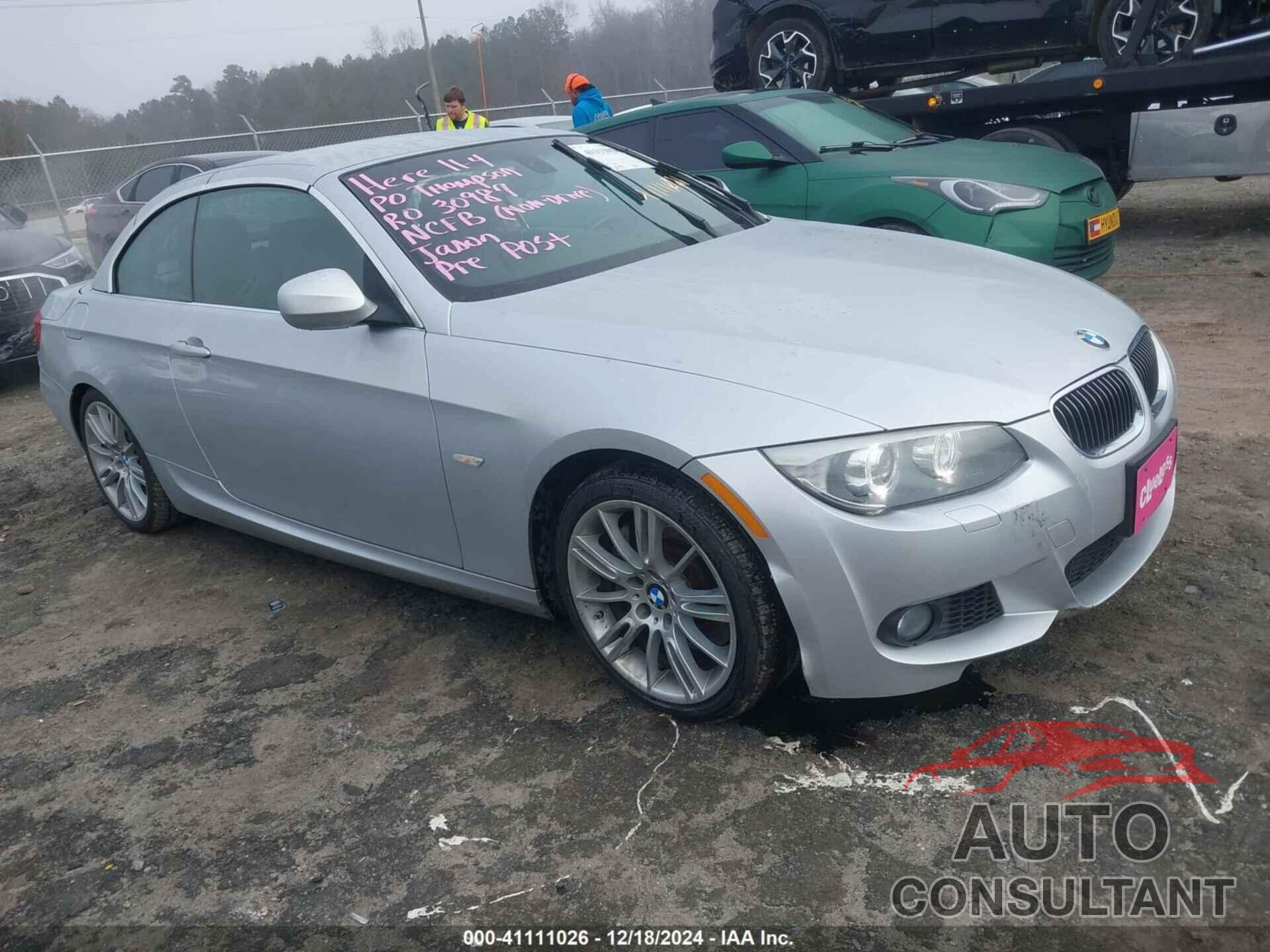 BMW 335I 2012 - WBADX7C57CE744700