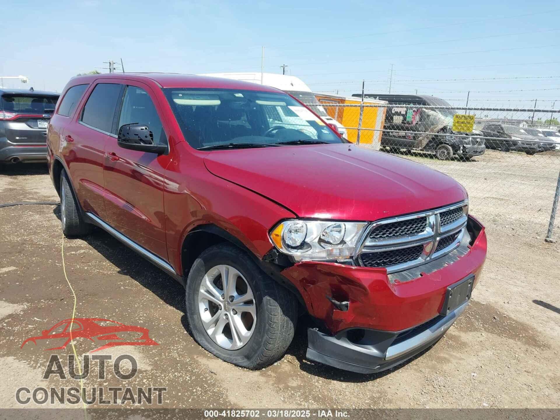 DODGE DURANGO 2013 - 1C4RDHAG8DC661916