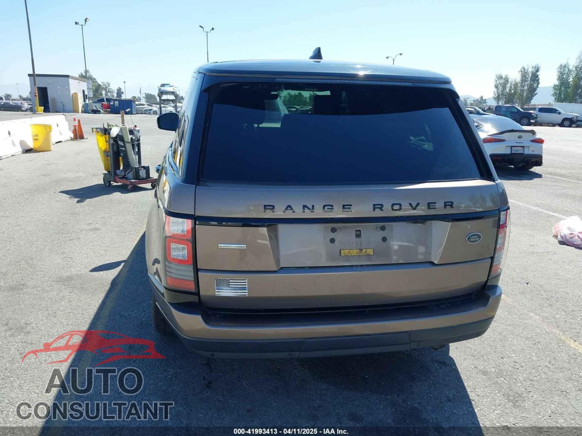LAND ROVER RANGE ROVER 2017 - SALGS5FE9HA350279