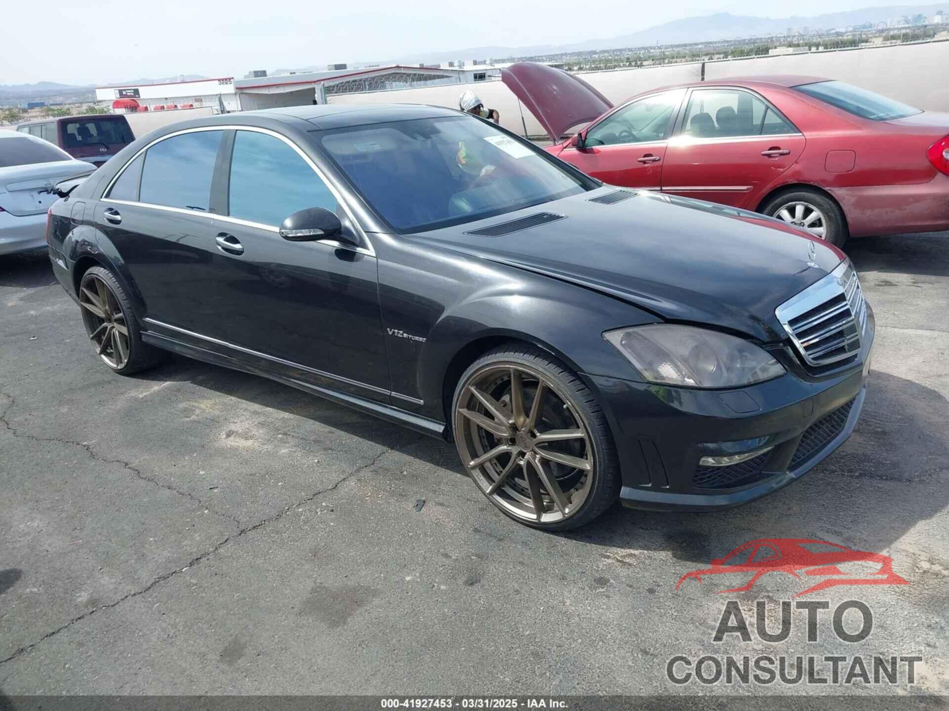 MERCEDES-BENZ S 600 2009 - WDDNG76X09A273645