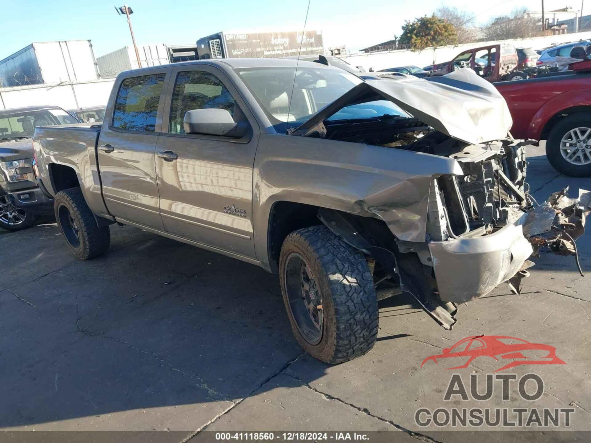 CHEVROLET SILVERADO 1500 2017 - 3GCUKREC6HG283496