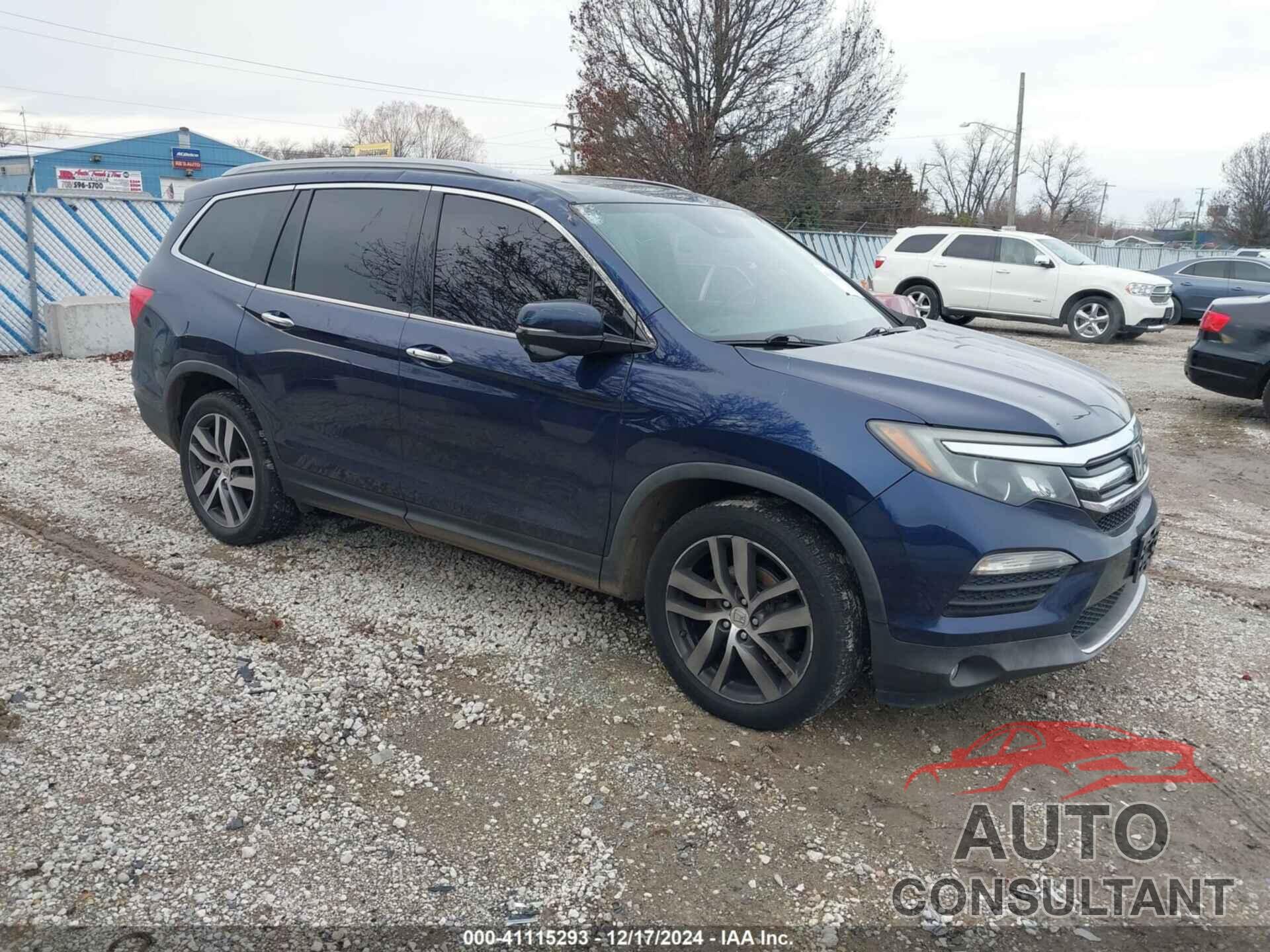 HONDA PILOT 2017 - 5FNYF6H90HB015571