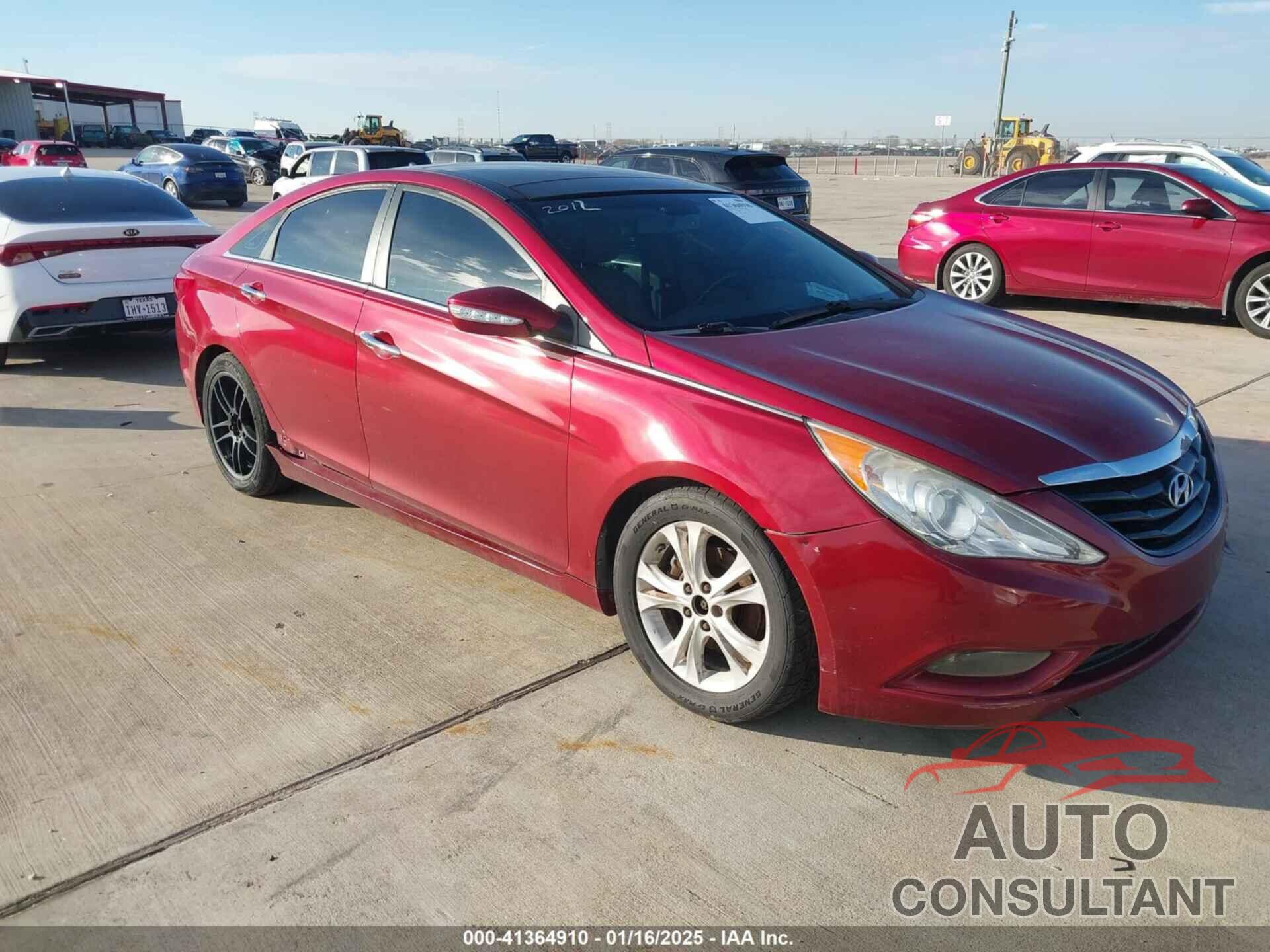 HYUNDAI SONATA 2012 - 5NPEC4AC1CH444590