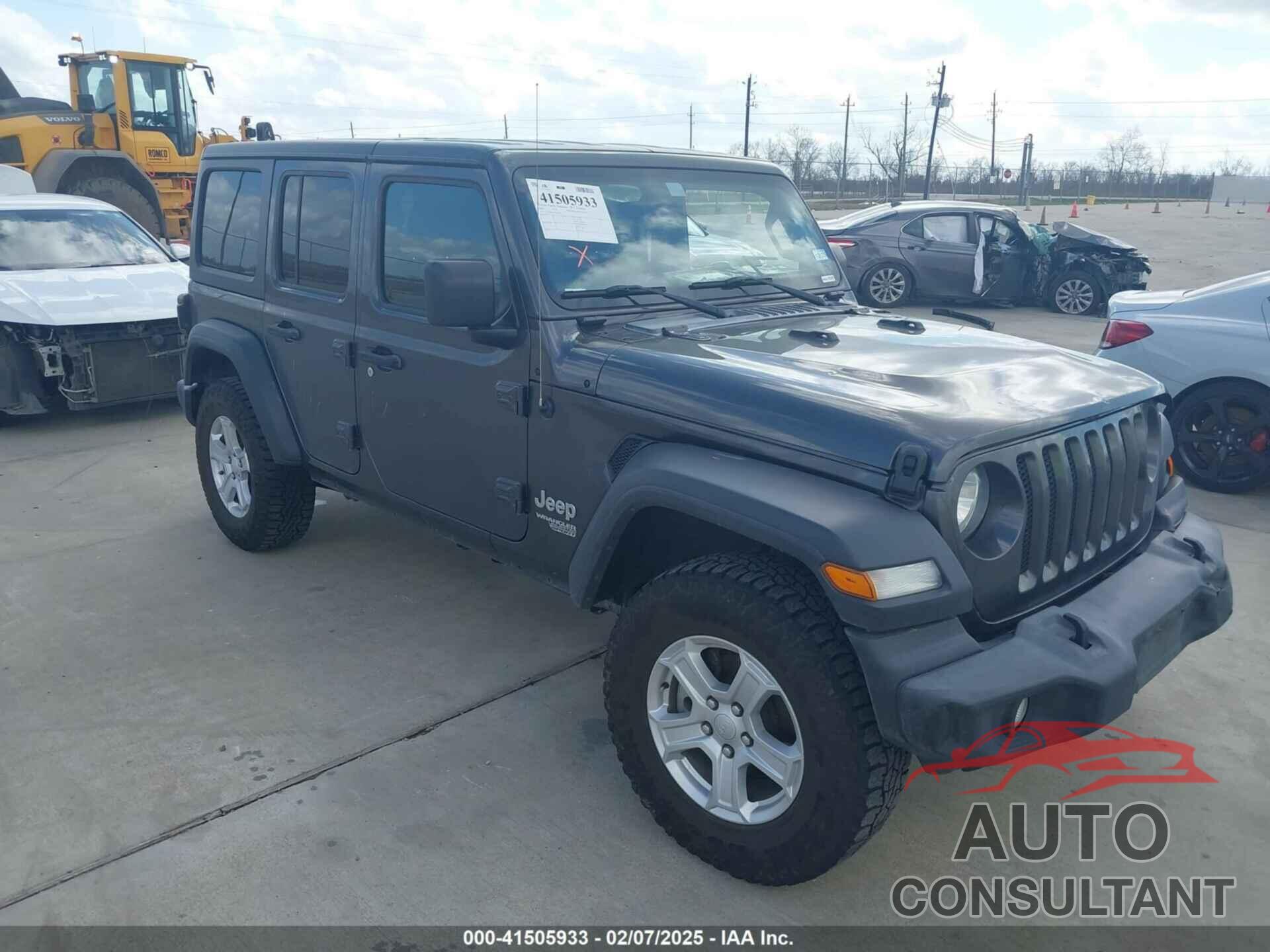 JEEP WRANGLER UNLIMITED 2020 - 1C4HJXDG3LW221691