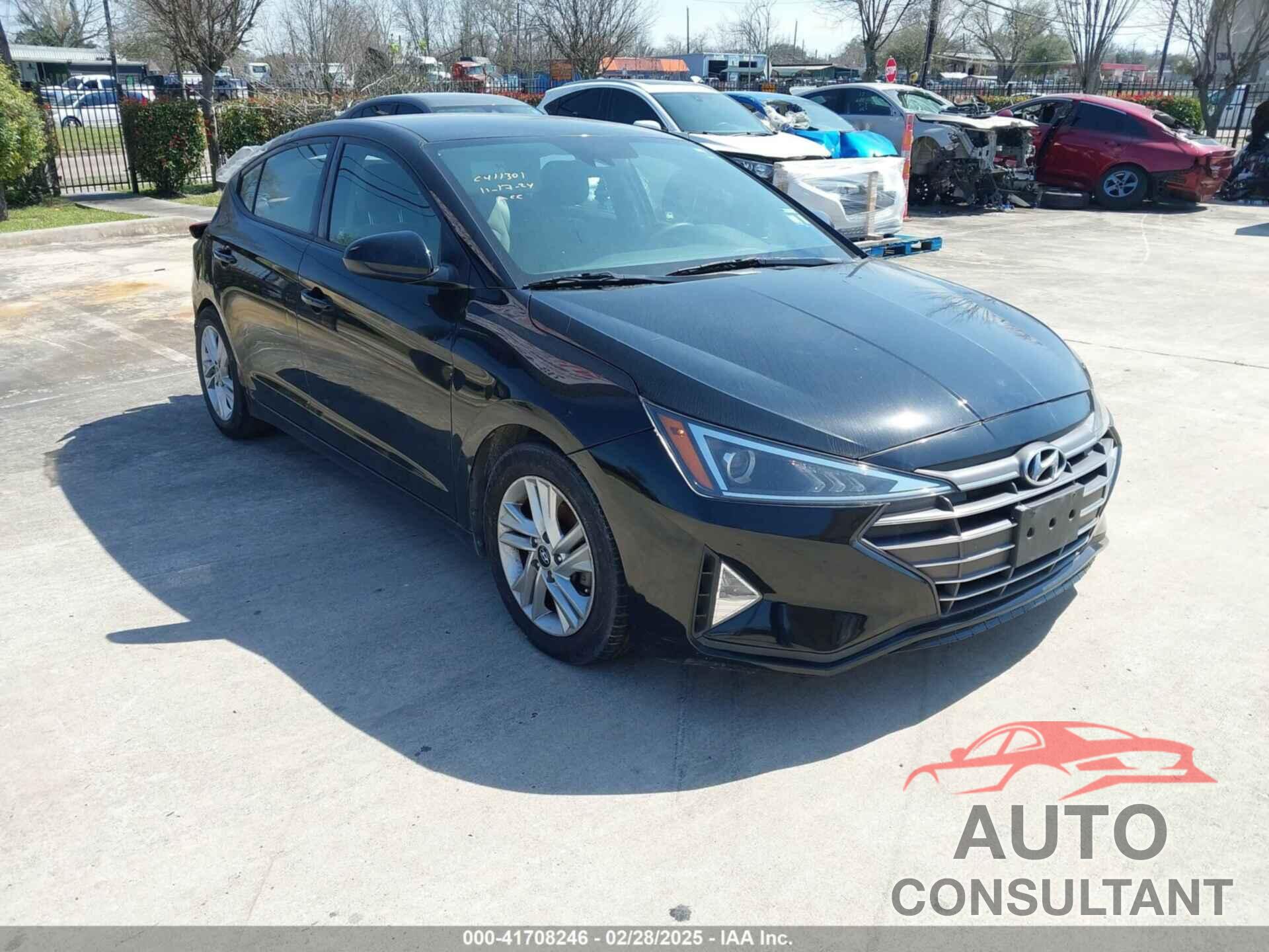 HYUNDAI ELANTRA 2020 - 5NPD84LF3LH632922