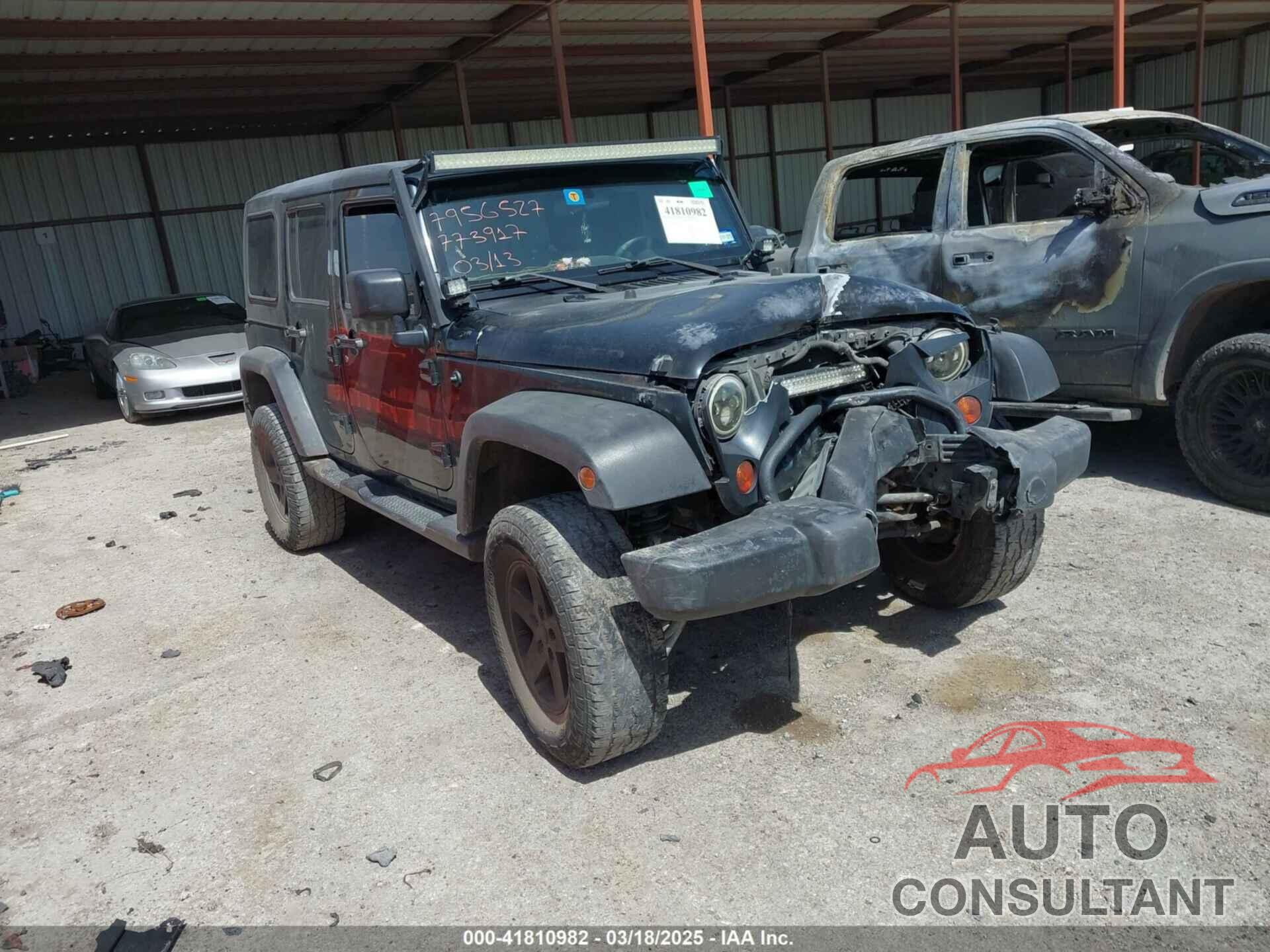 JEEP WRANGLER UNLIMITED 2009 - 1J4GB39199L773917