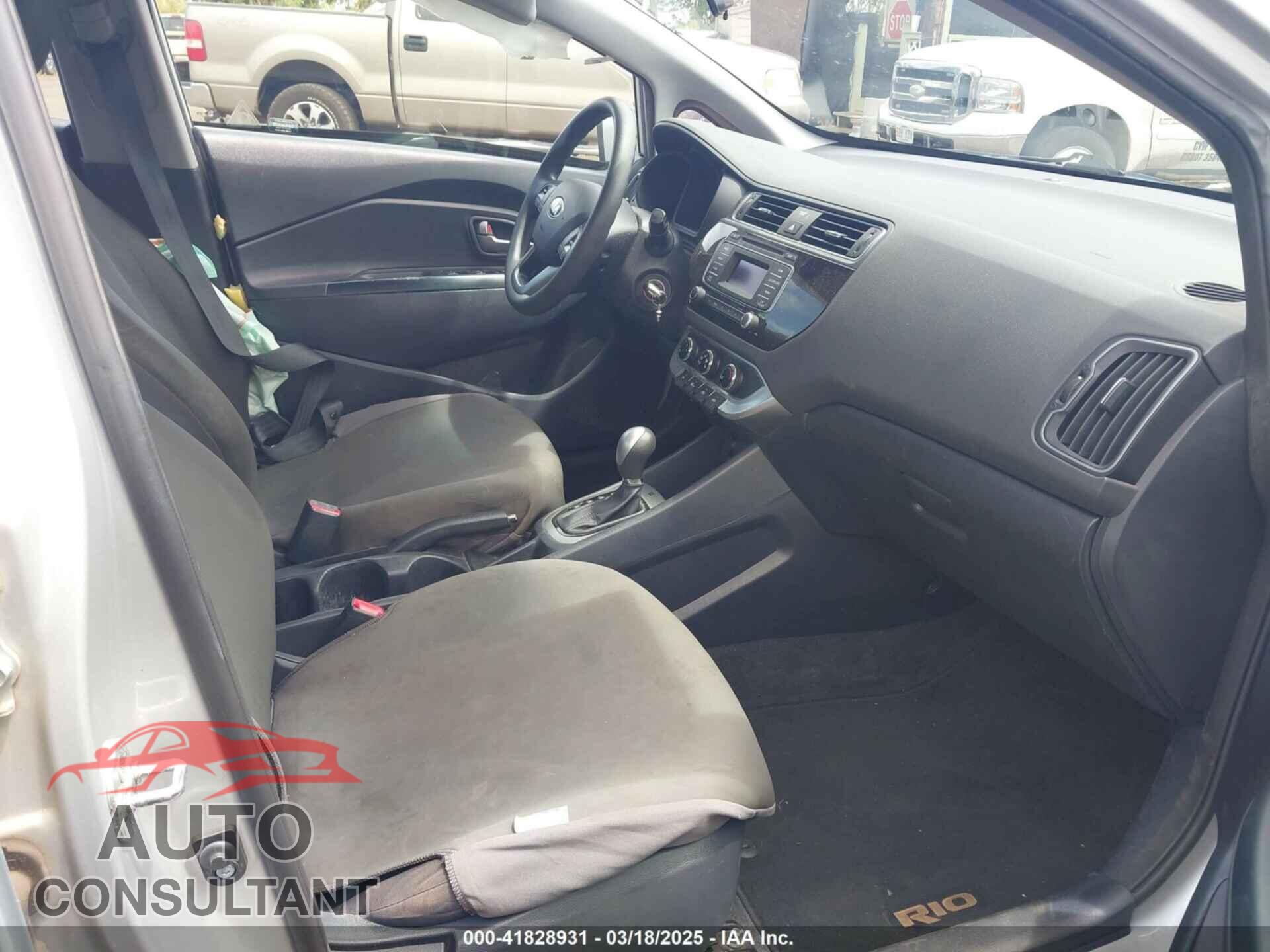 KIA RIO 2016 - KNADM4A33G6638575