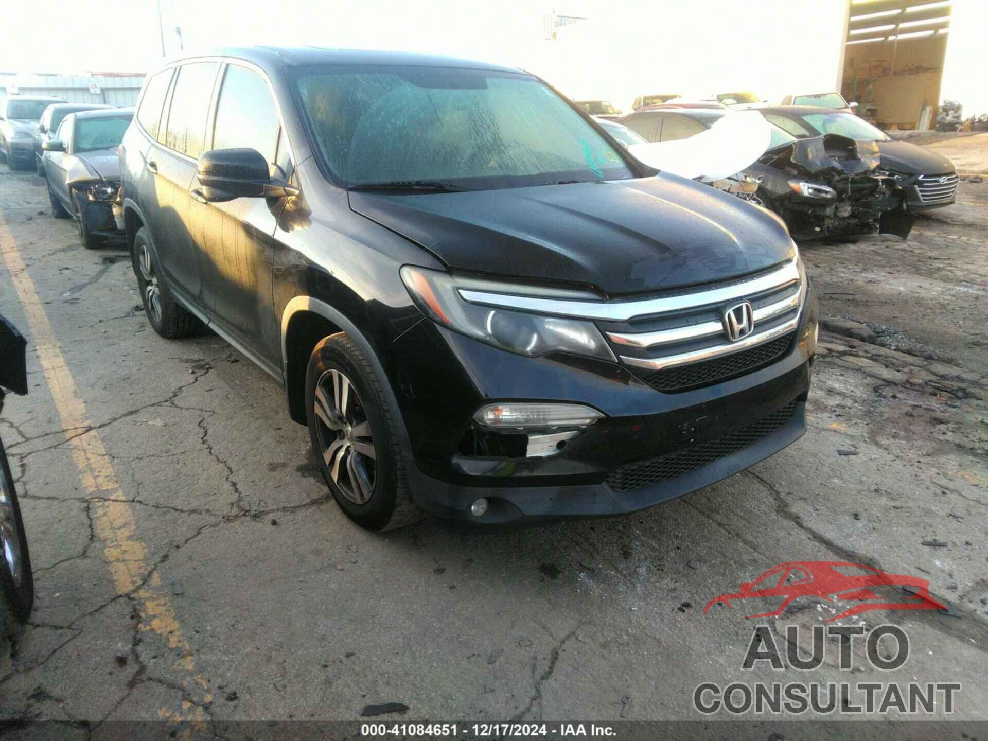 HONDA PILOT 2017 - 5FNYF5H58HB035512