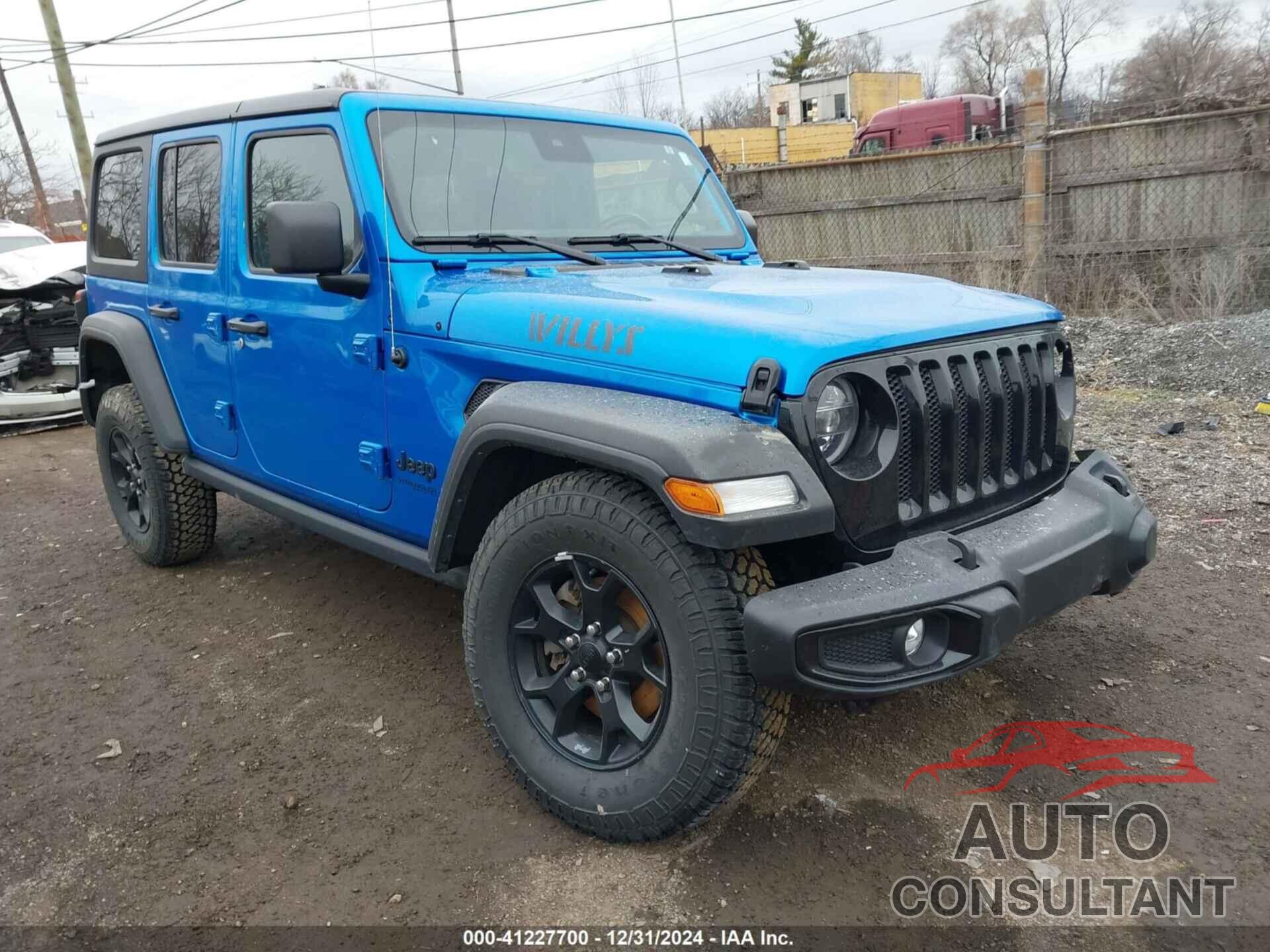 JEEP WRANGLER UNLIMITED 2022 - 1C4HJXDG9NW116270