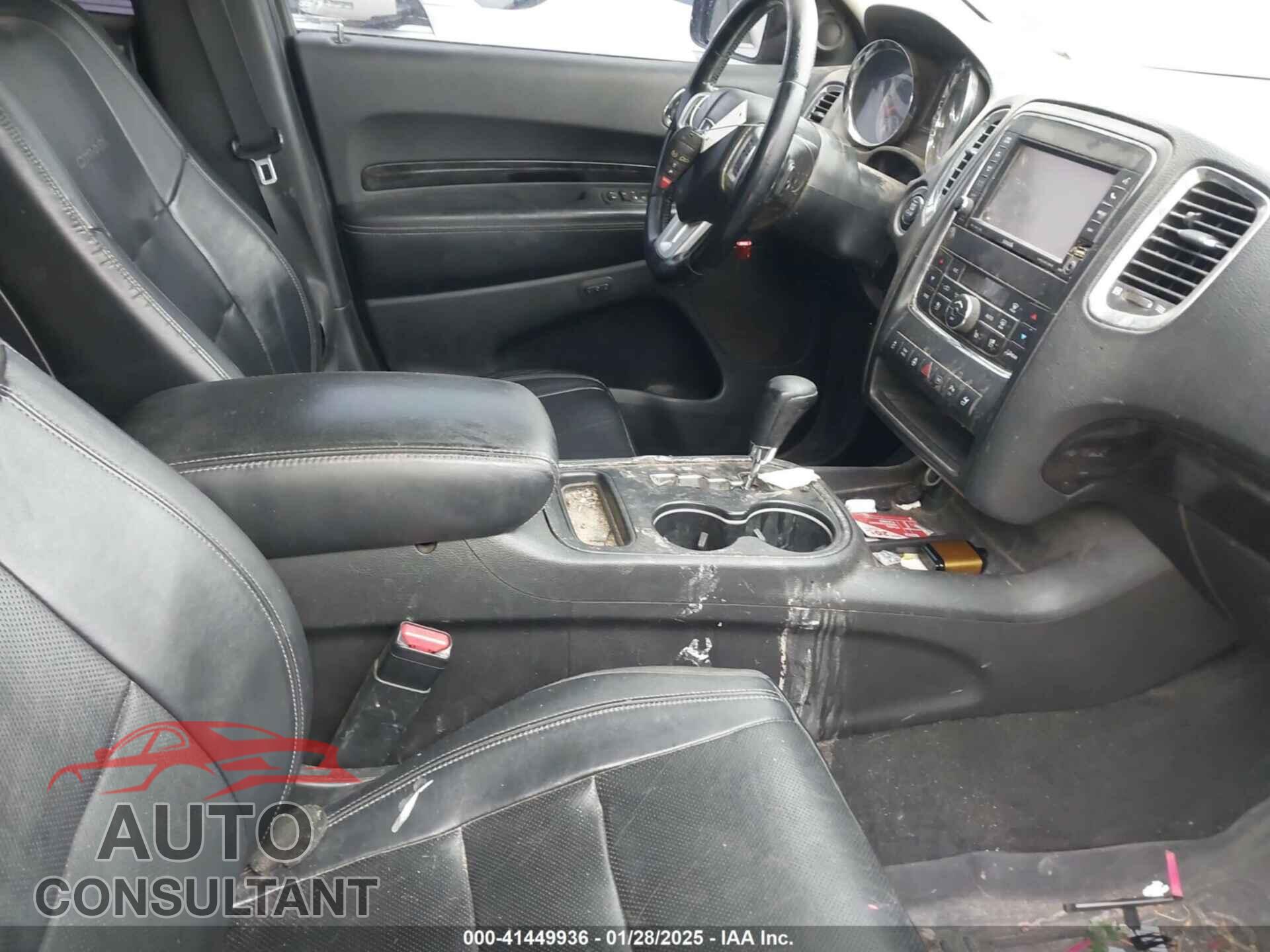 DODGE DURANGO 2012 - 1C4SDHET9CC300931