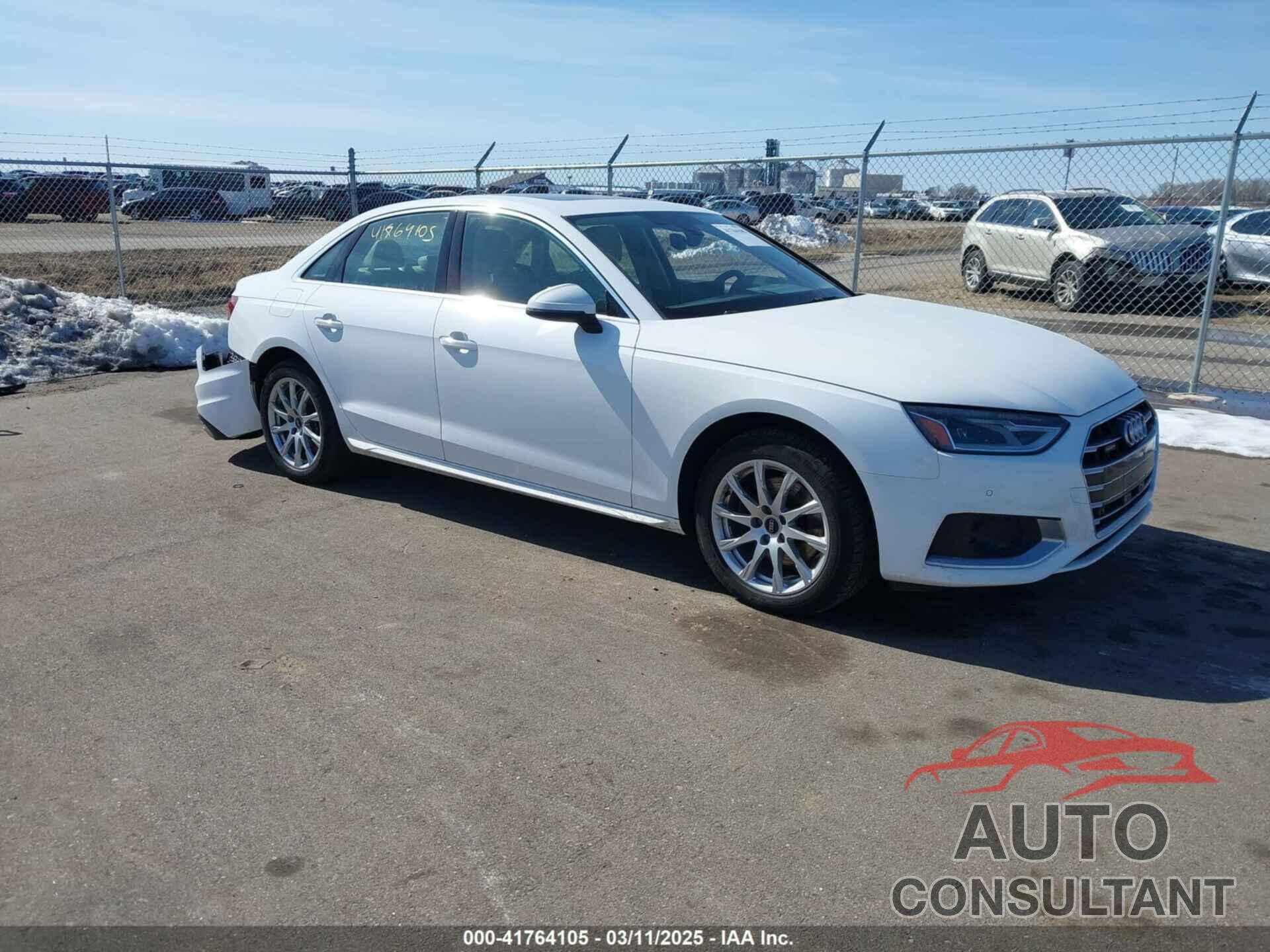 AUDI A4 2021 - WAUABAF48MA087027
