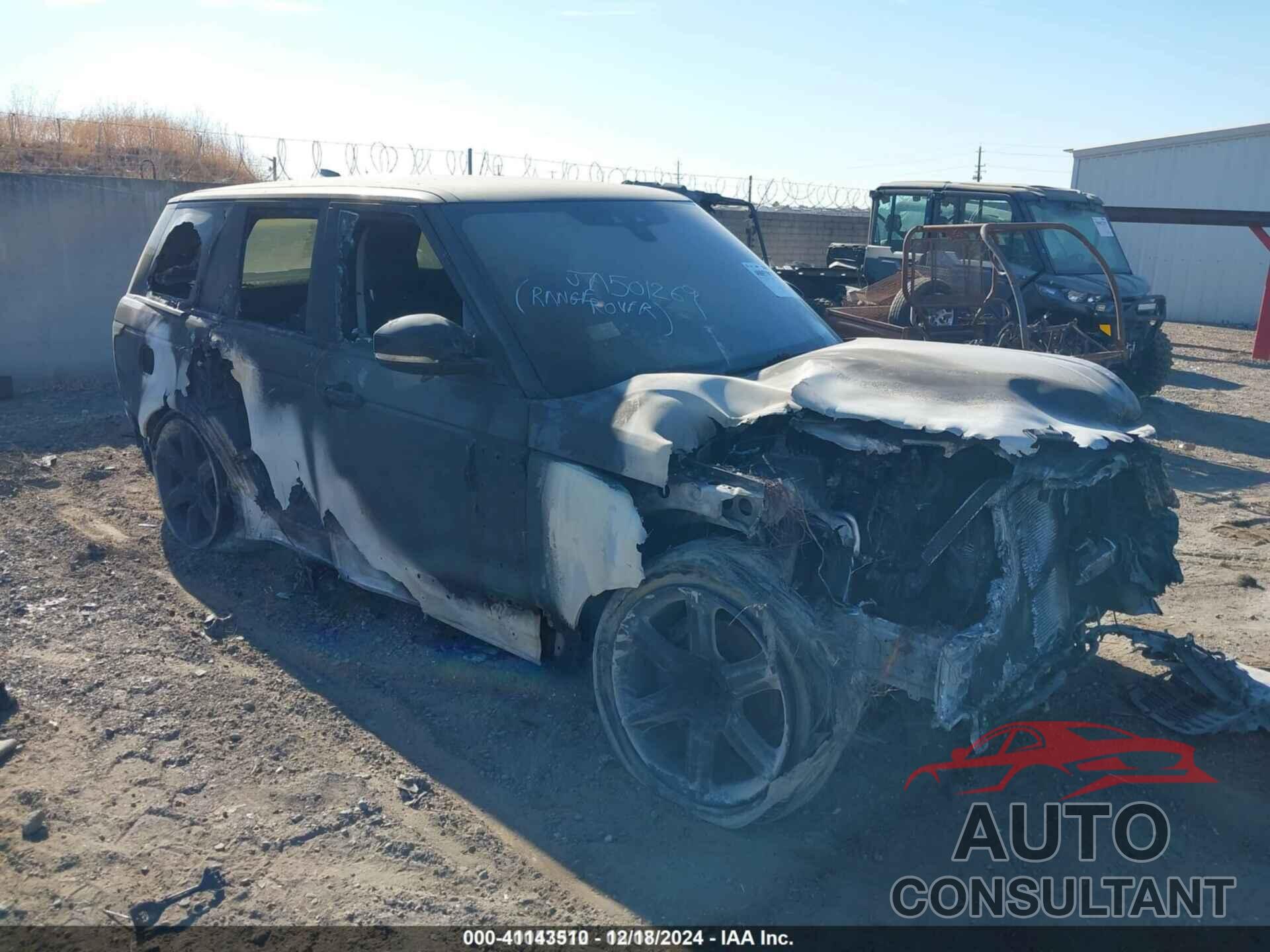 LAND ROVER RANGE ROVER 2018 - SALGR2RV1JA501269
