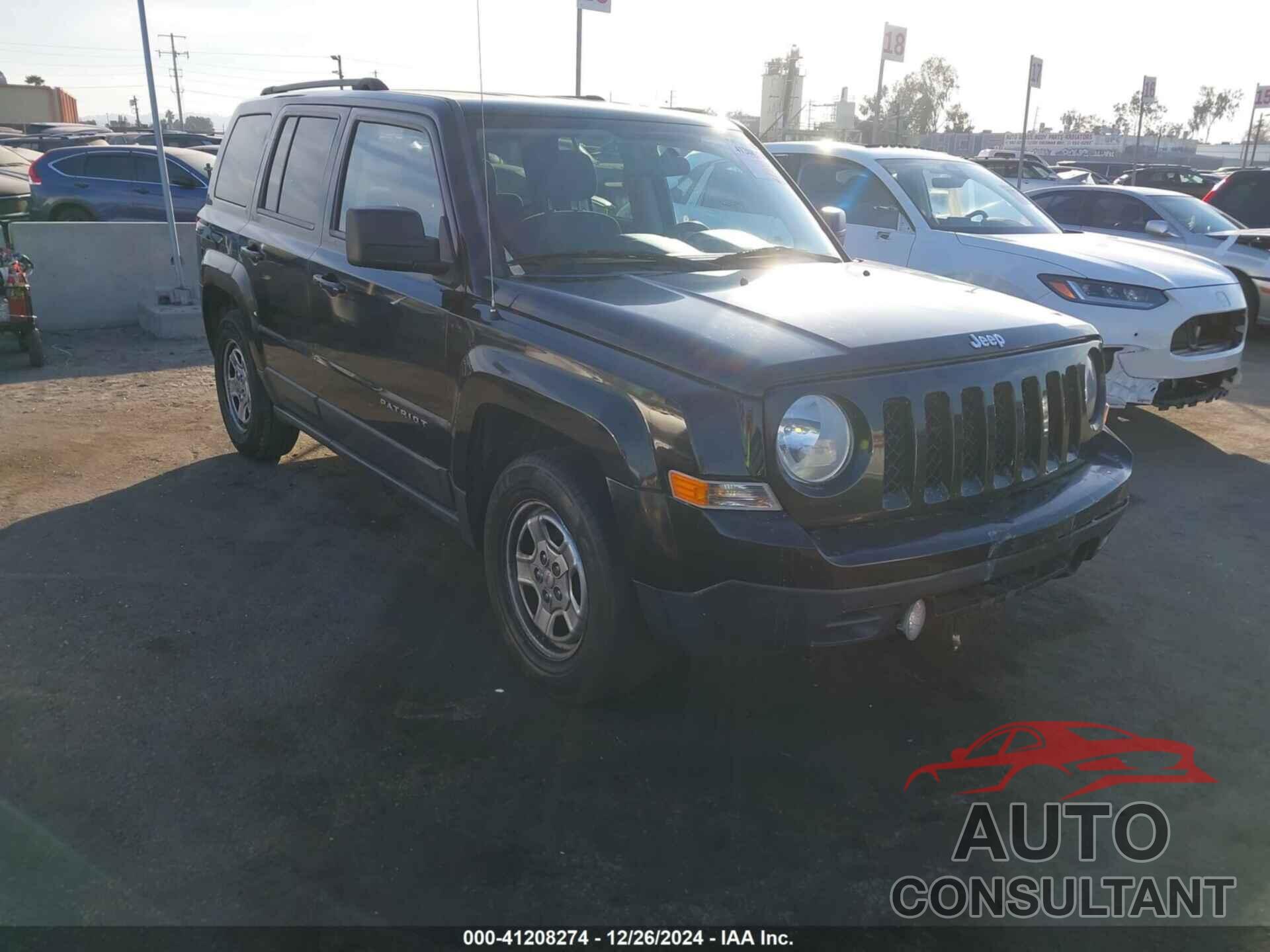 JEEP PATRIOT 2012 - 1C4NJPBA1CD670512