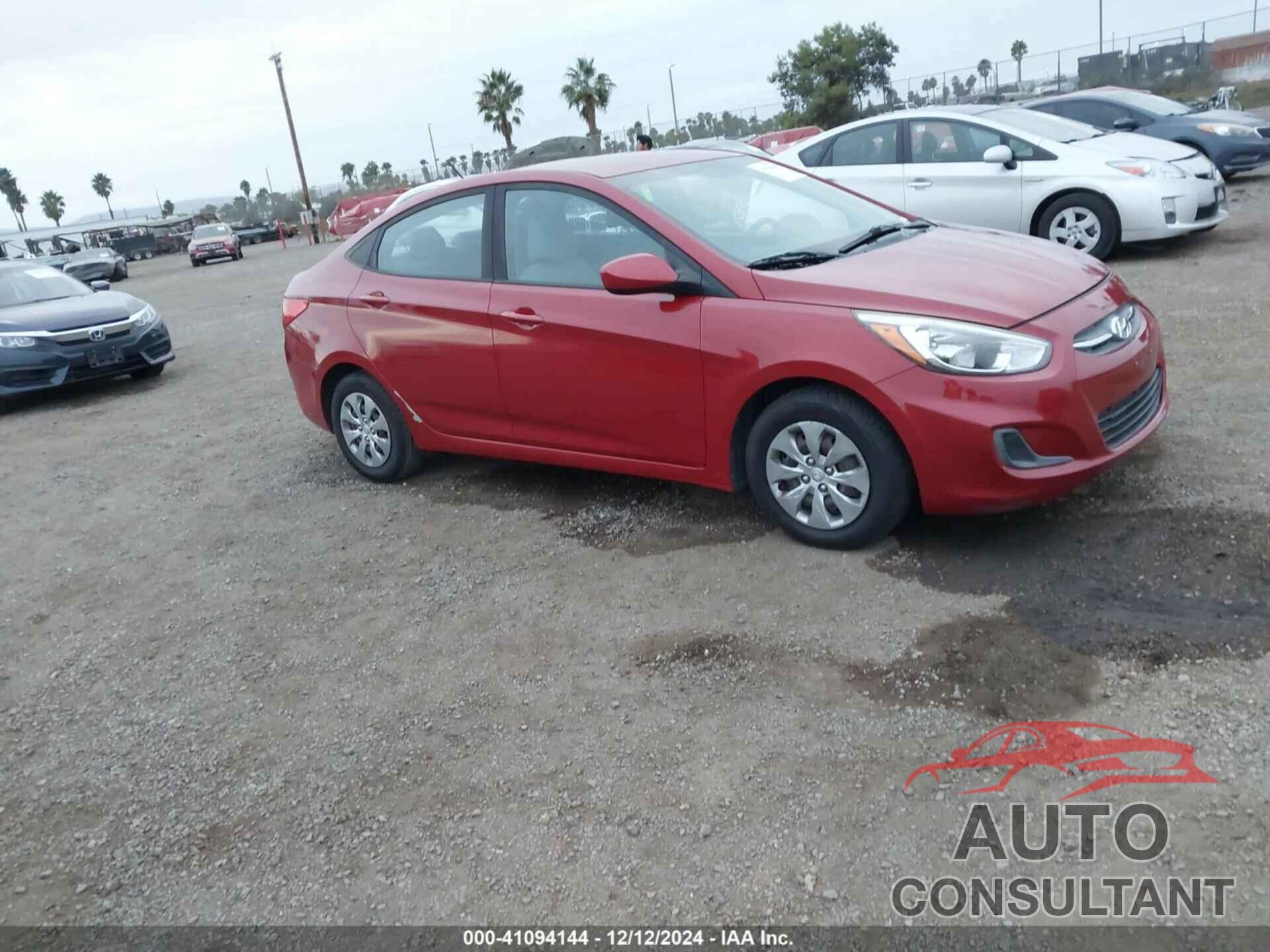 HYUNDAI ACCENT 2017 - KMHCT4AE0HU377692