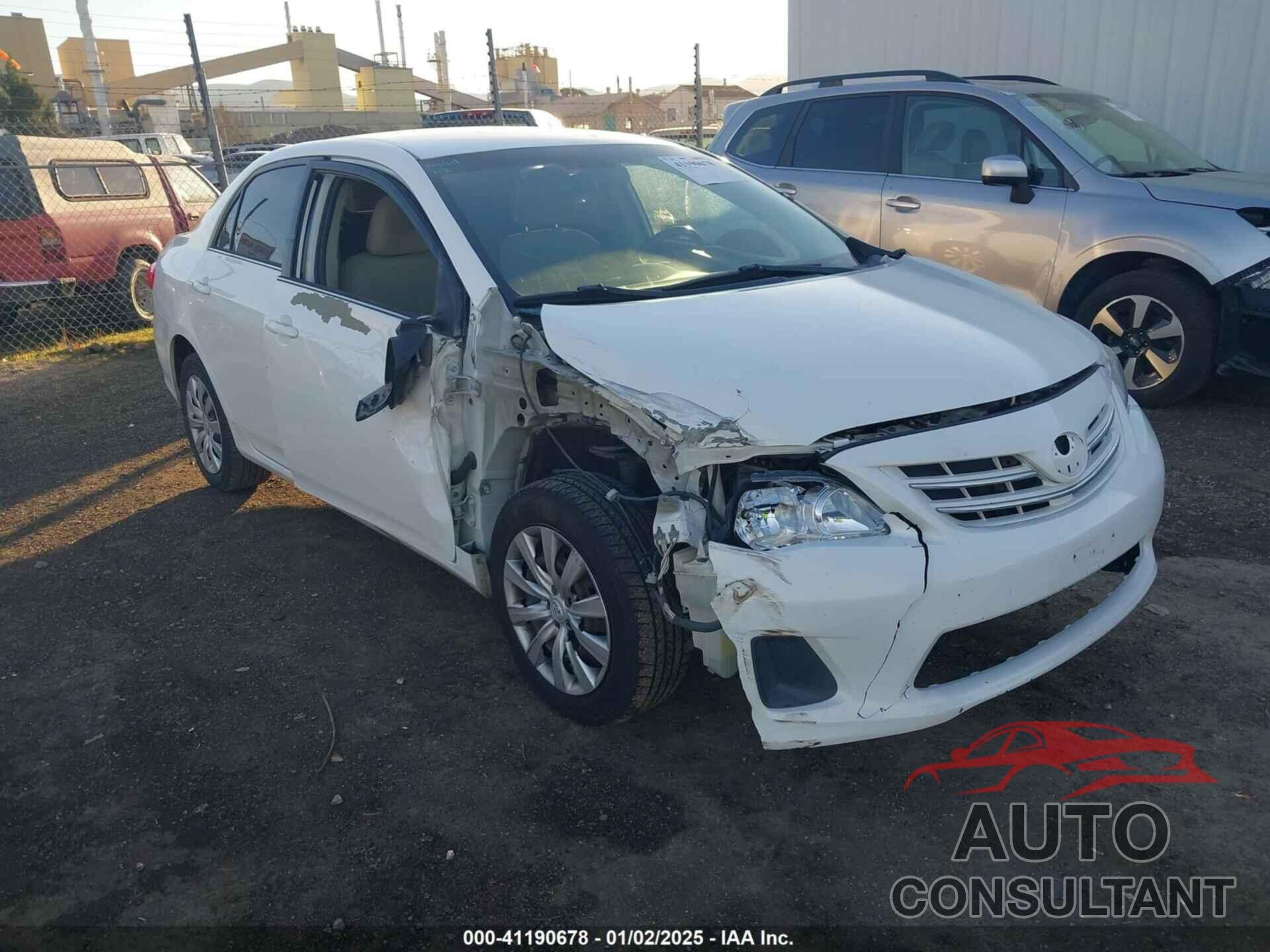 TOYOTA COROLLA 2013 - 5YFBU4EE7DP088470