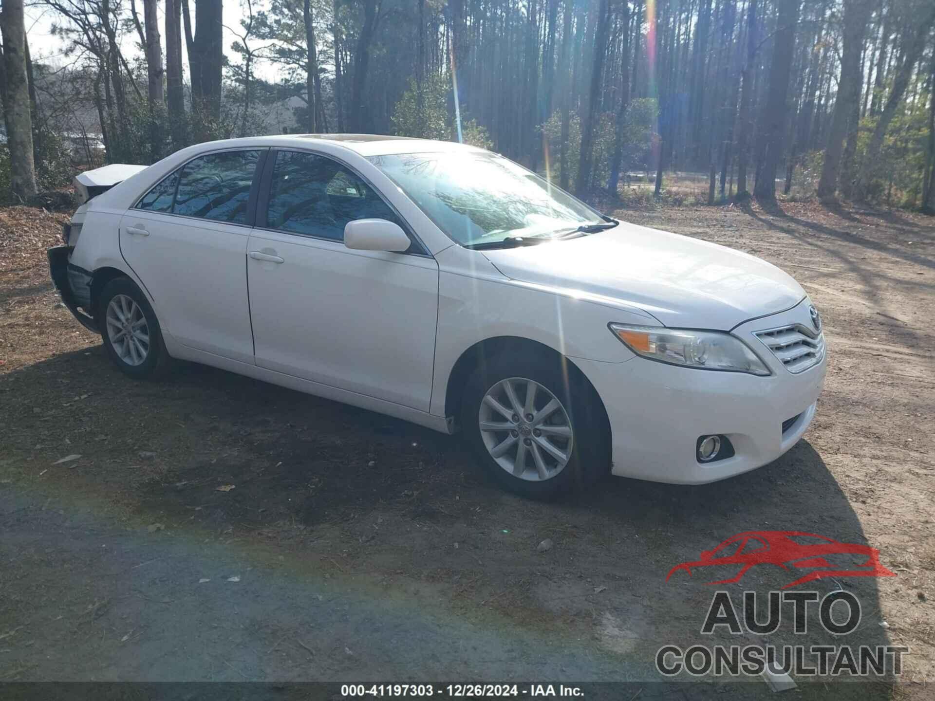 TOYOTA CAMRY 2011 - 4T1BF3EK2BU634761