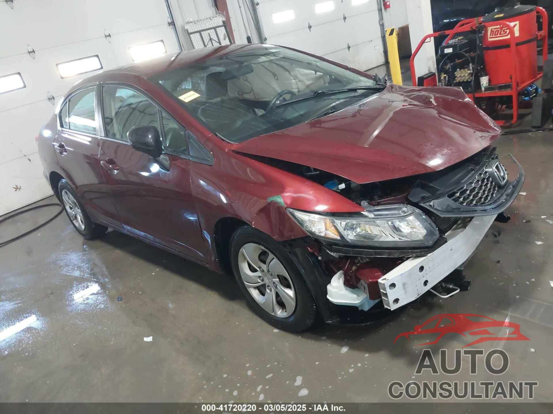 HONDA CIVIC 2014 - 2HGFB2F53EH550493