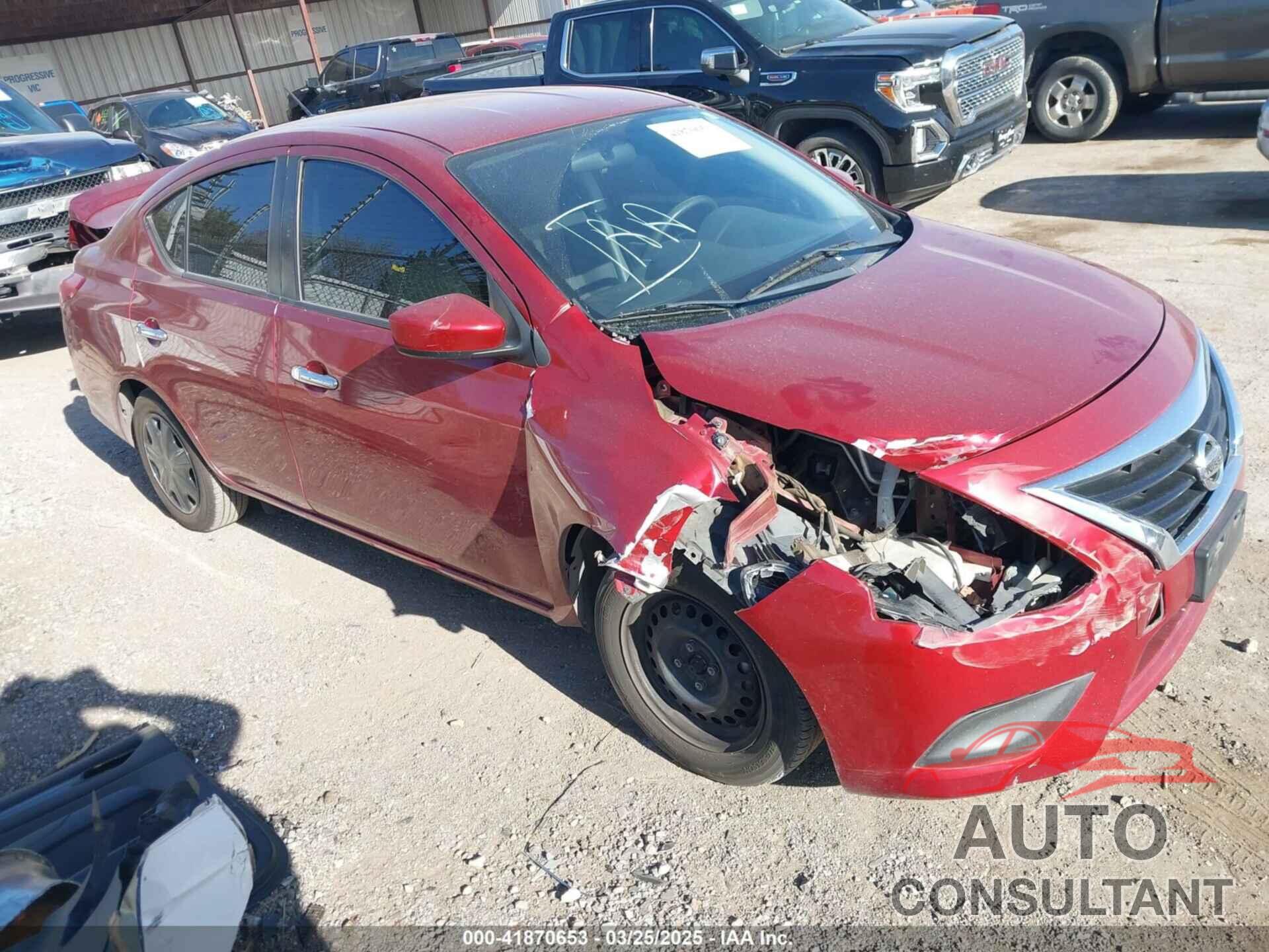 NISSAN VERSA 2019 - 3N1CN7AP4KL850516