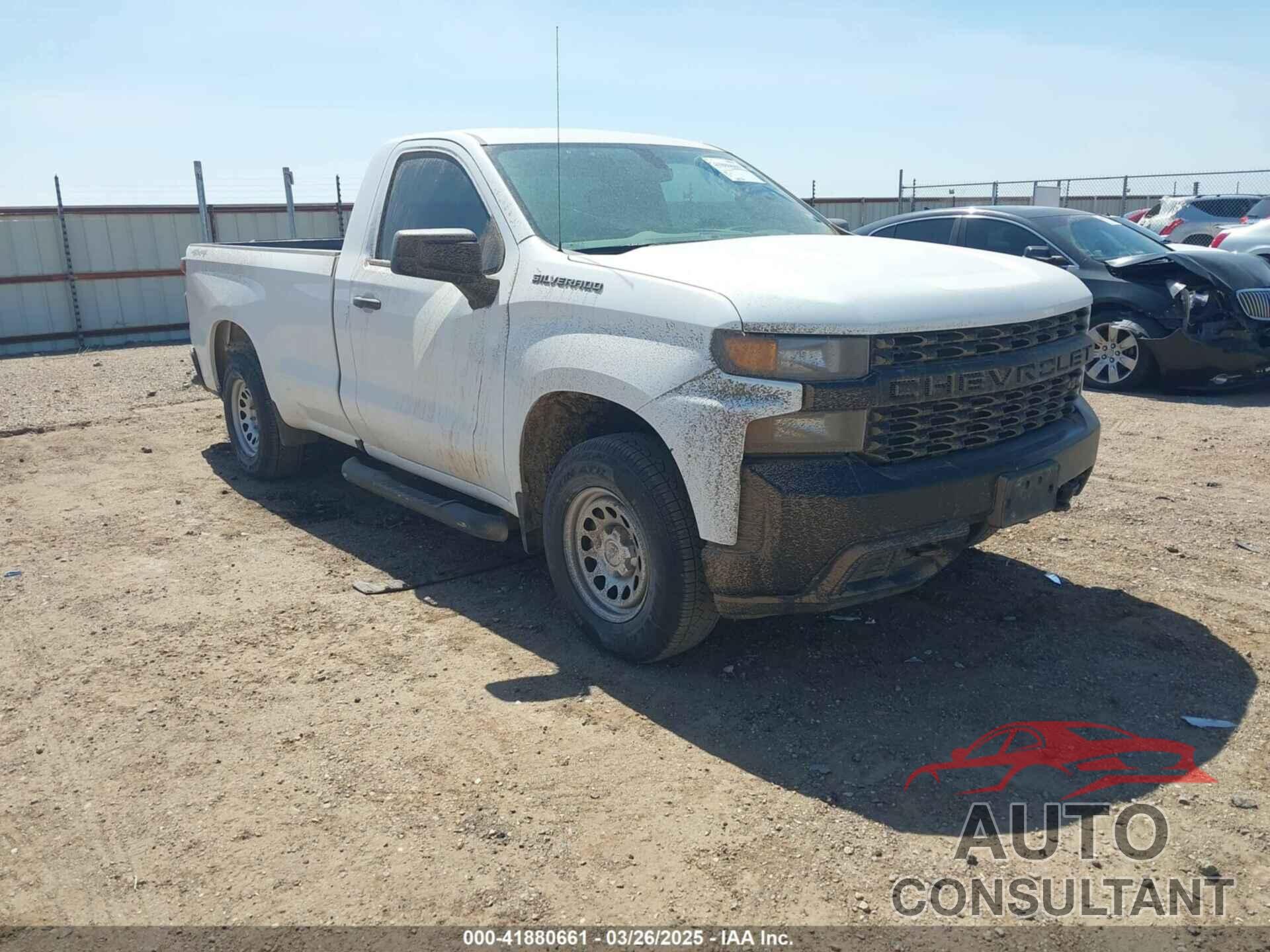 CHEVROLET SILVERADO 1500 2020 - 3GCNYAEH2LG269247