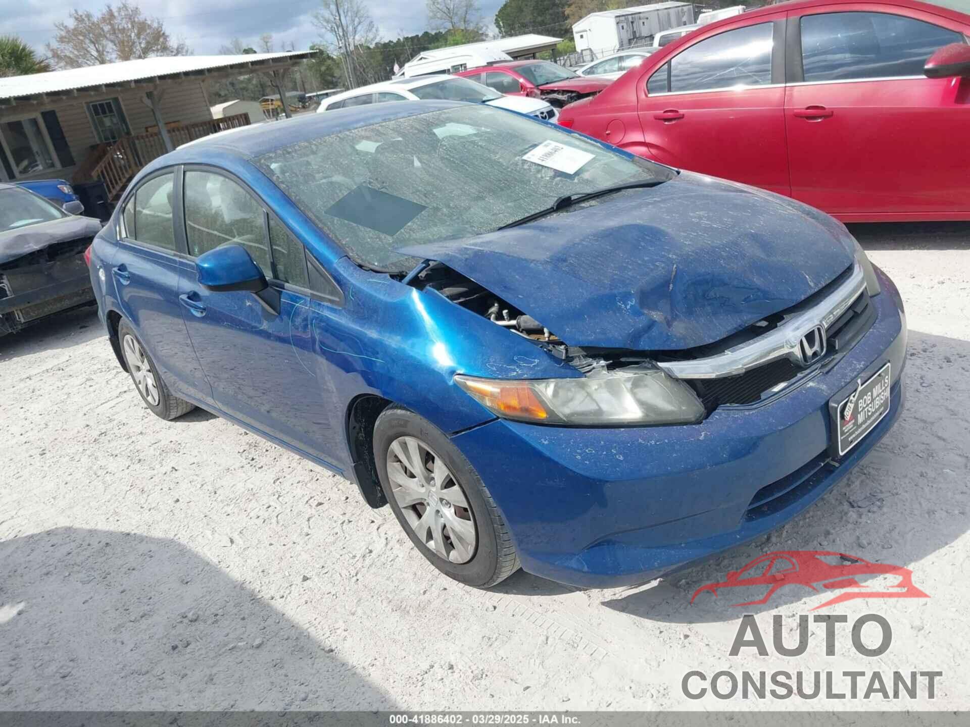 HONDA CIVIC 2012 - 19XFB2F51CE056933