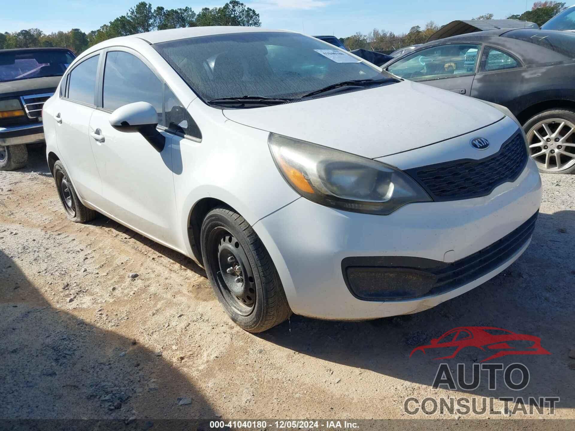 KIA RIO 2013 - KNADM4A31D6176108