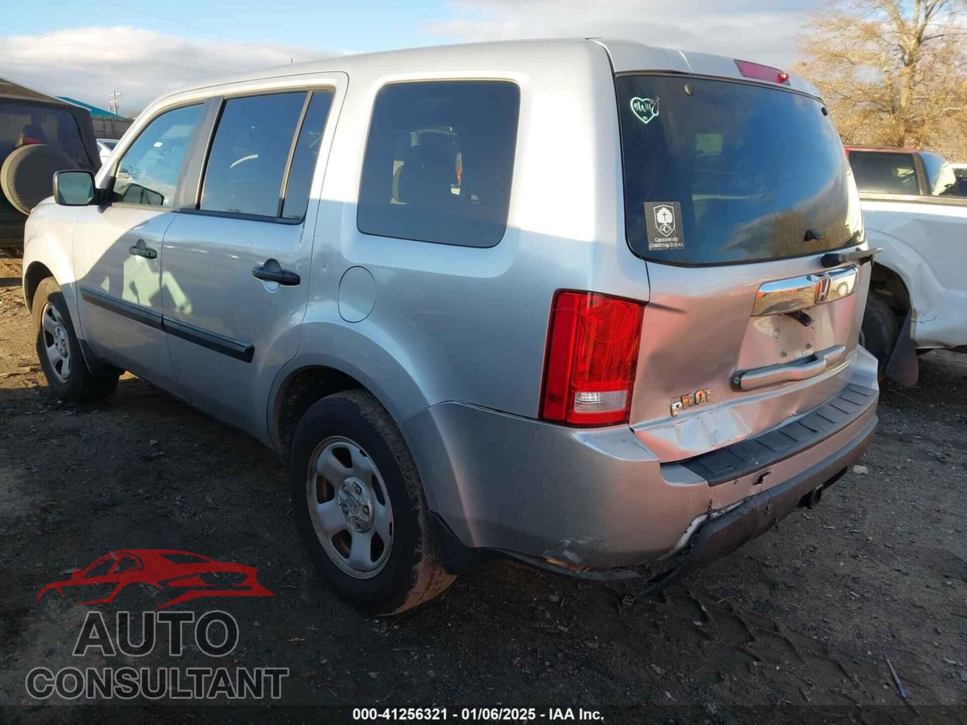 HONDA PILOT 2011 - 5FNYF3H23BB056902