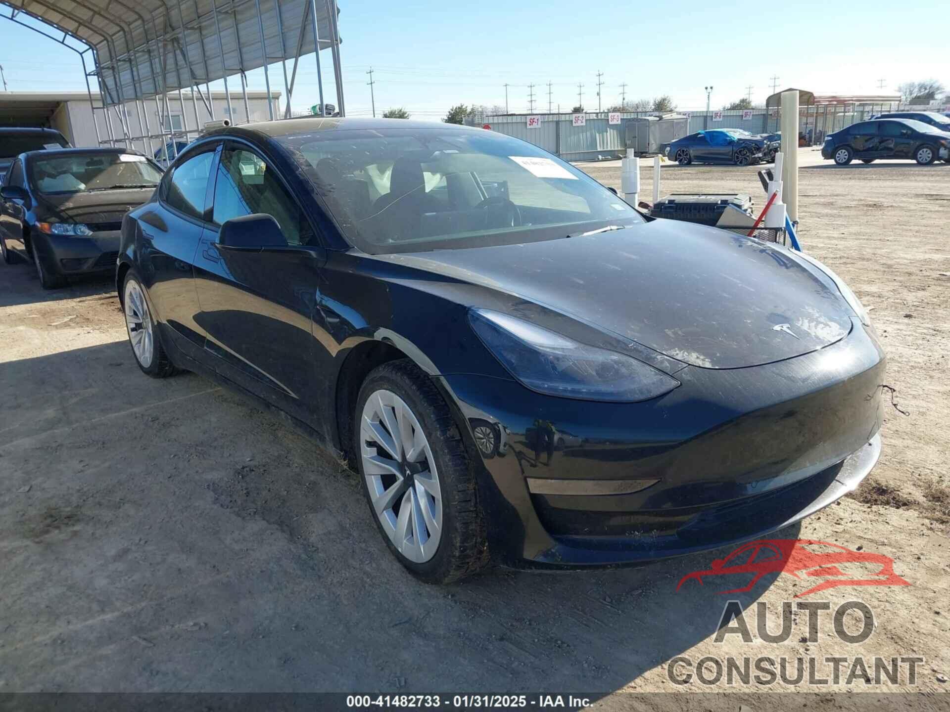 TESLA MODEL 3 2022 - 5YJ3E1EA6NF321474
