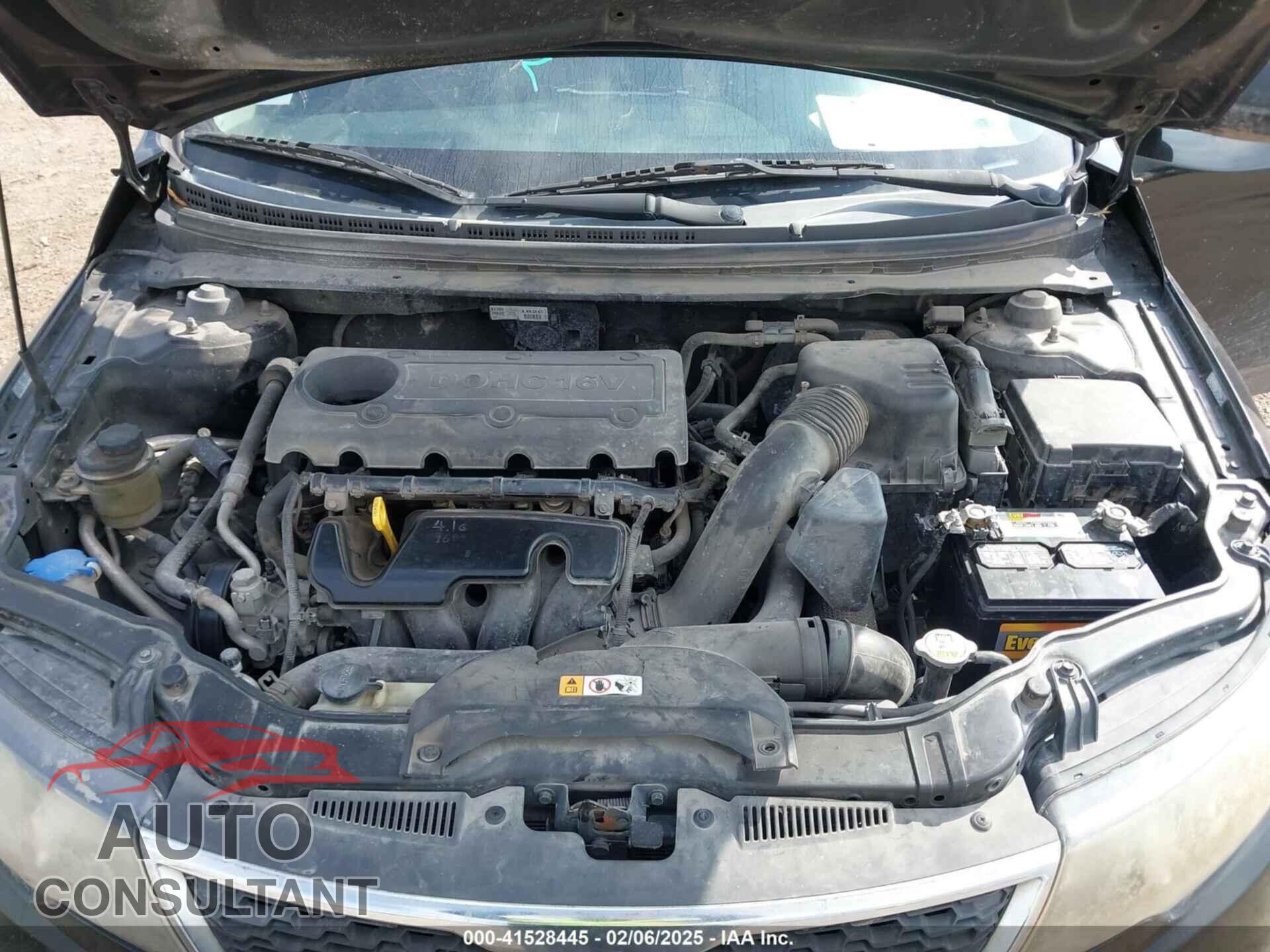 KIA FORTE 2013 - KNAFU4A20D5708244