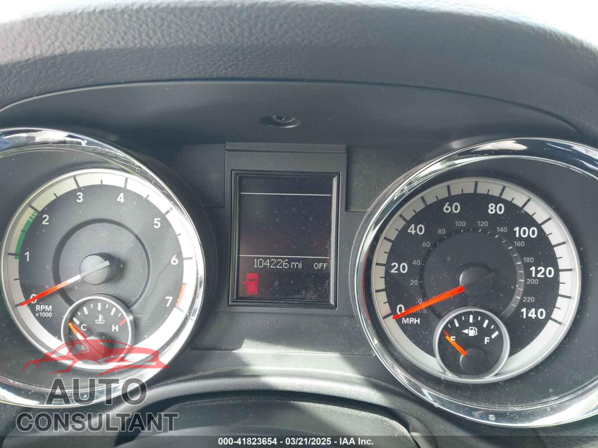 DODGE DURANGO 2013 - 1C4RDHAGXDC691659