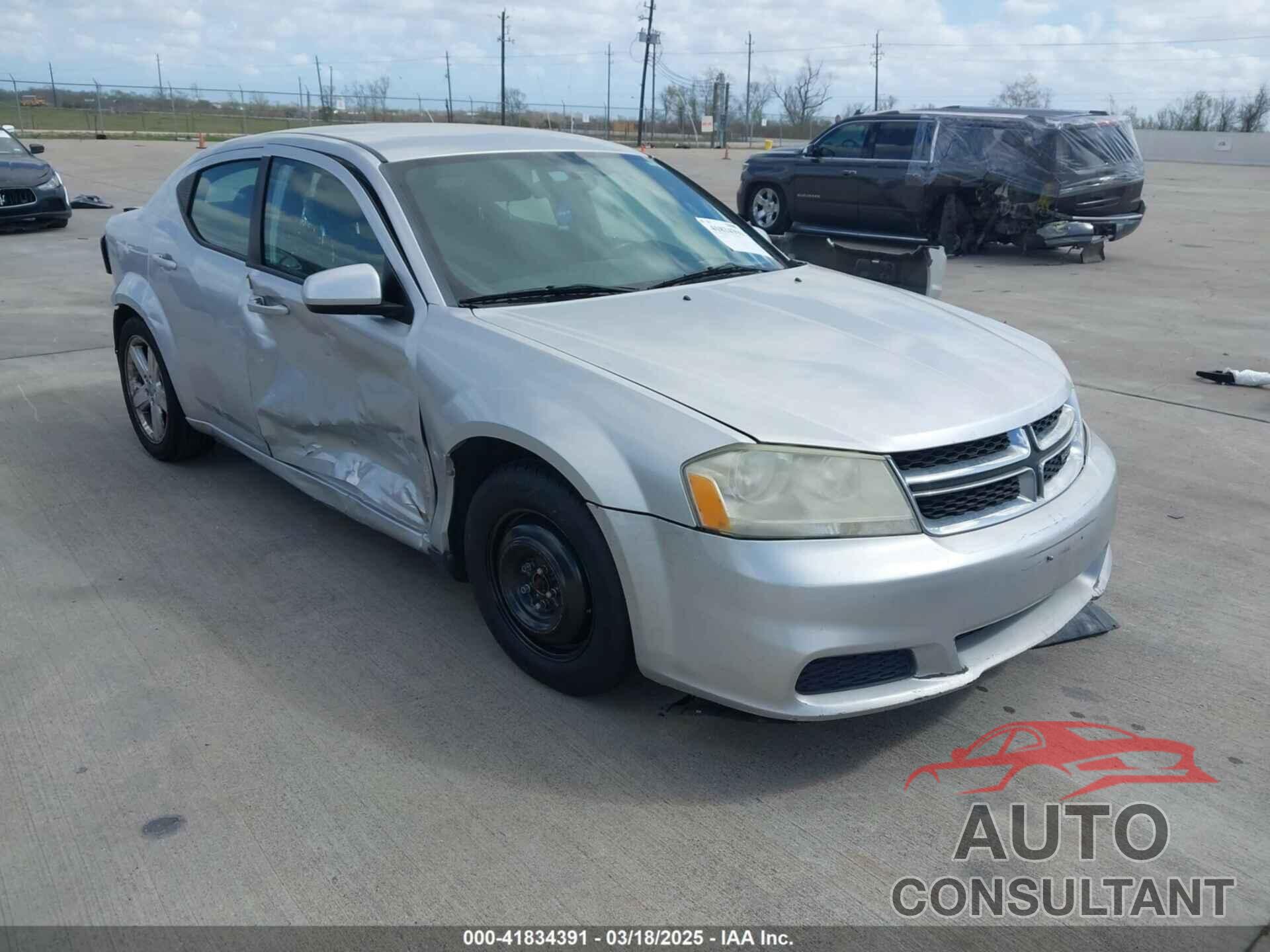DODGE AVENGER 2011 - 1B3BD1FBXBN536814