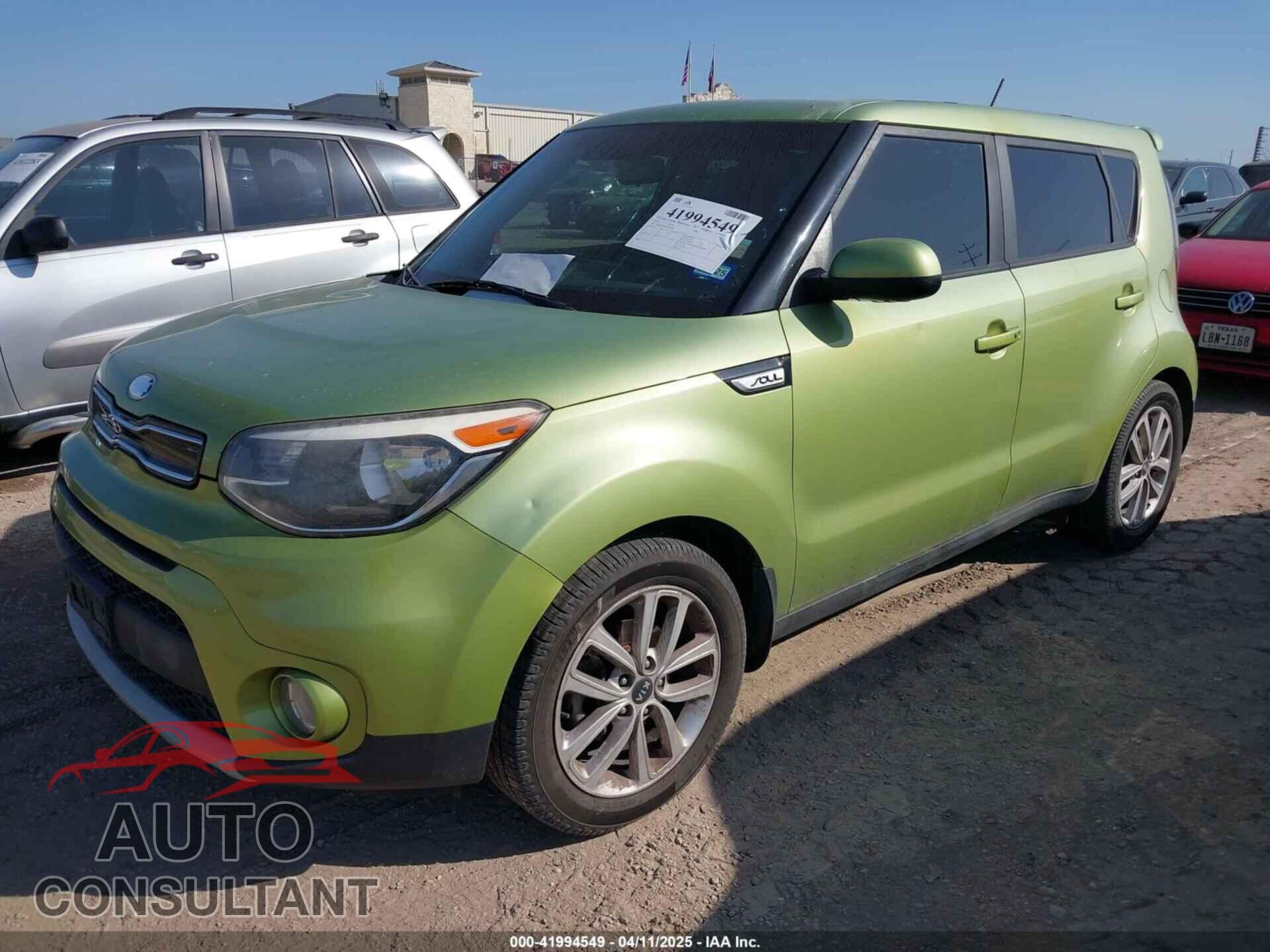 KIA SOUL 2019 - KNDJP3A56K7911035