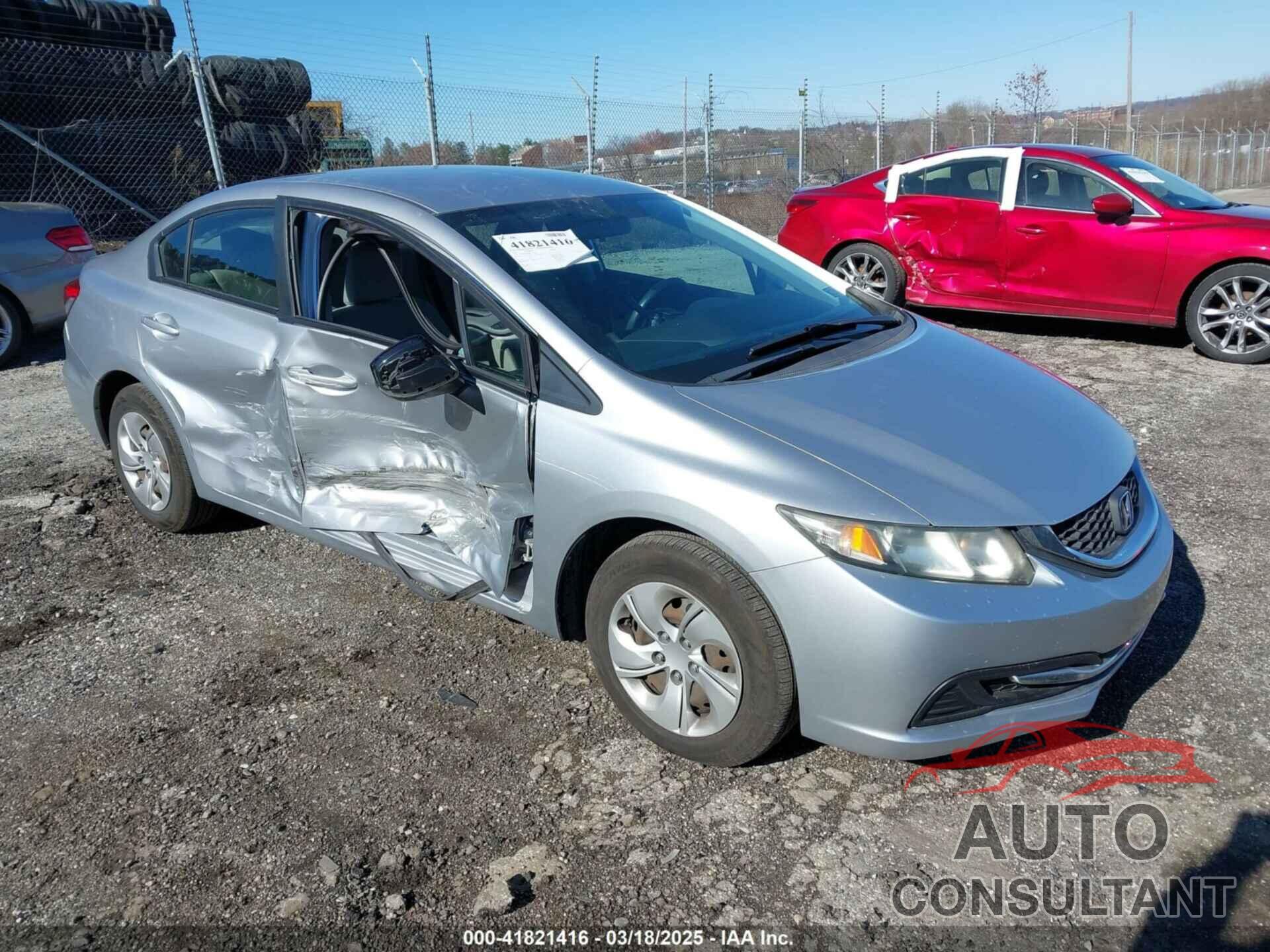 HONDA CIVIC 2013 - 19XFB2F53DE212228