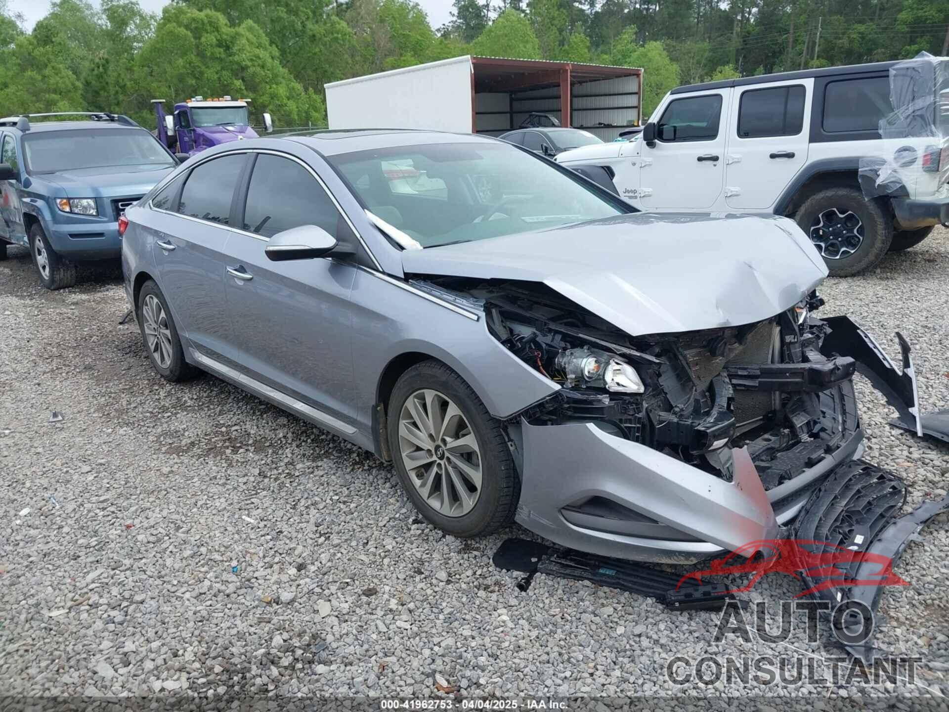 HYUNDAI SONATA 2017 - 5NPE34AF2HH579028