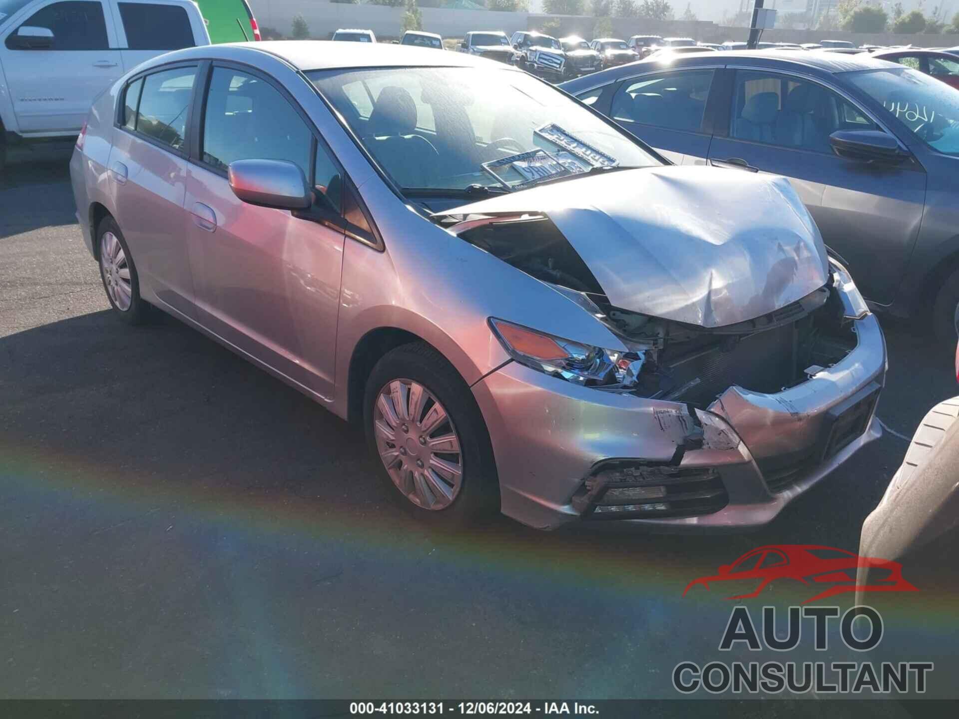 HONDA INSIGHT 2012 - JHMZE2H51CS002965