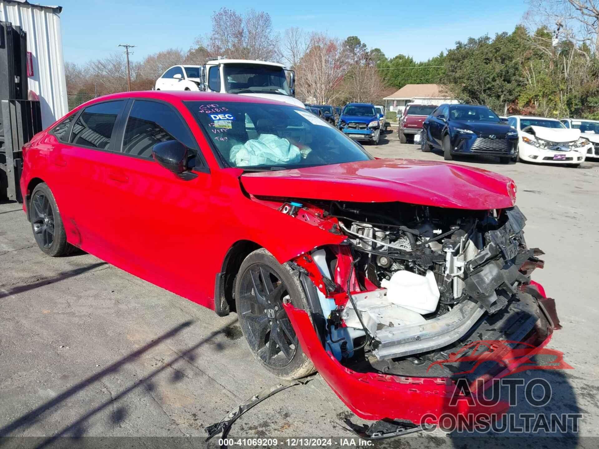 HONDA CIVIC 2023 - 2HGFE2F58PH529553