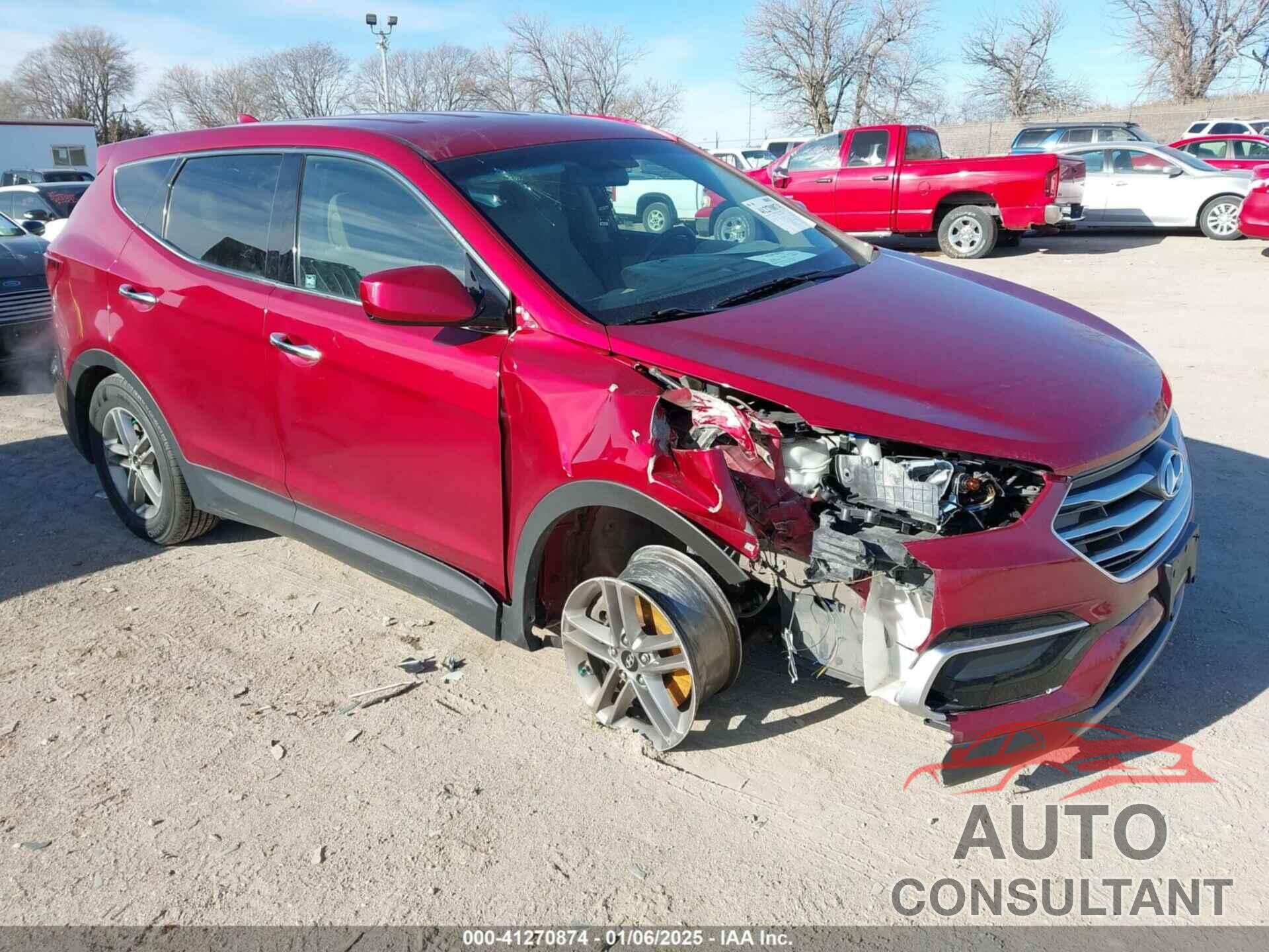 HYUNDAI SANTA FE SPORT 2017 - 5XYZTDLB8HG413535