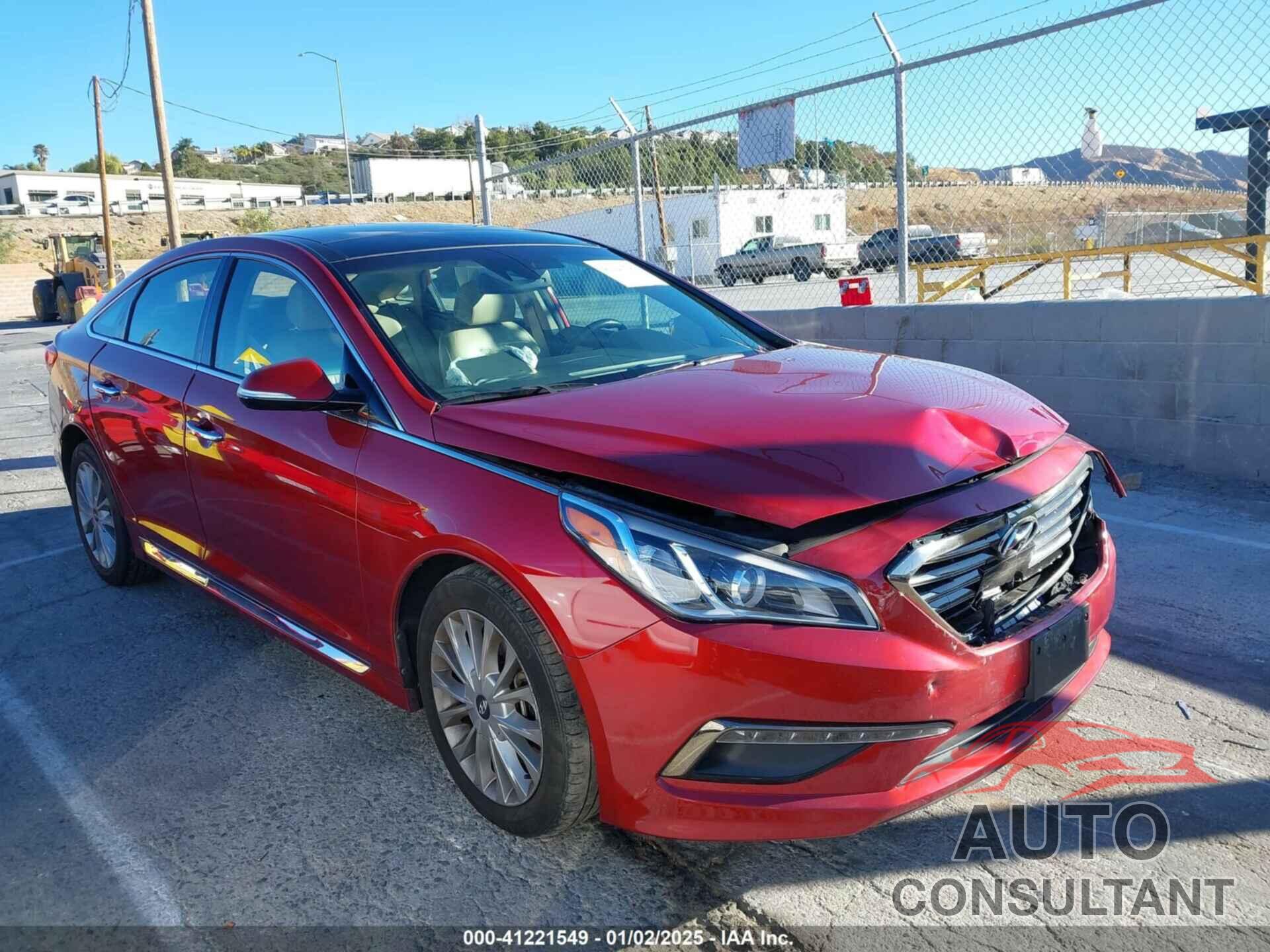 HYUNDAI SONATA 2015 - 5NPE34AF4FH128857