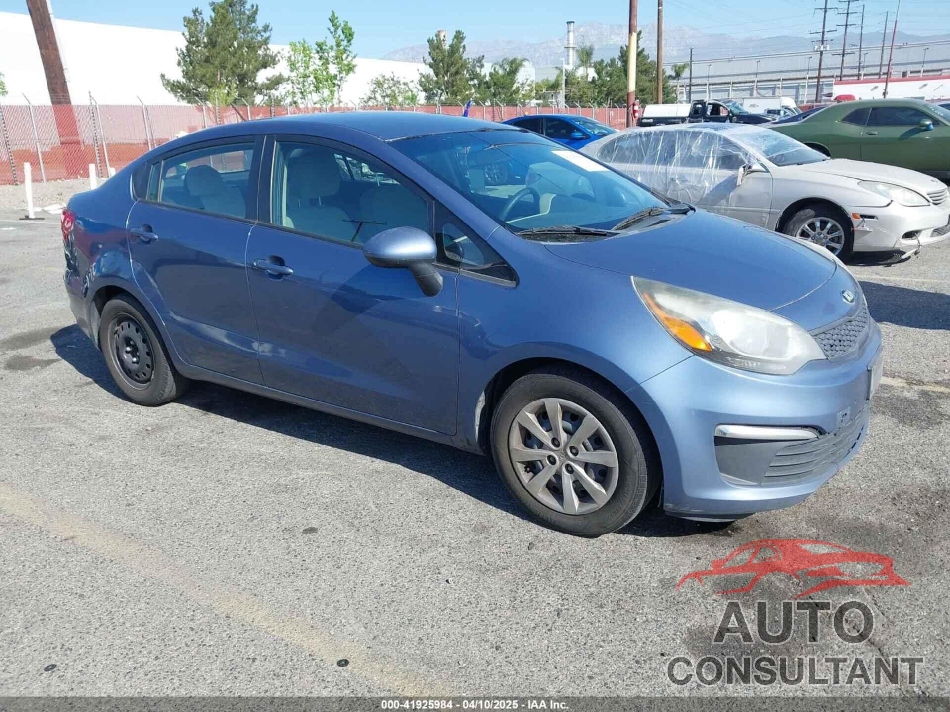 KIA RIO 2016 - KNADM4A32G6648191