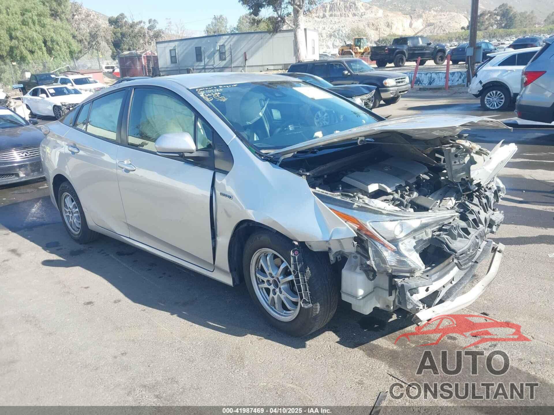 TOYOTA PRIUS 2017 - JTDKBRFU6H3580446