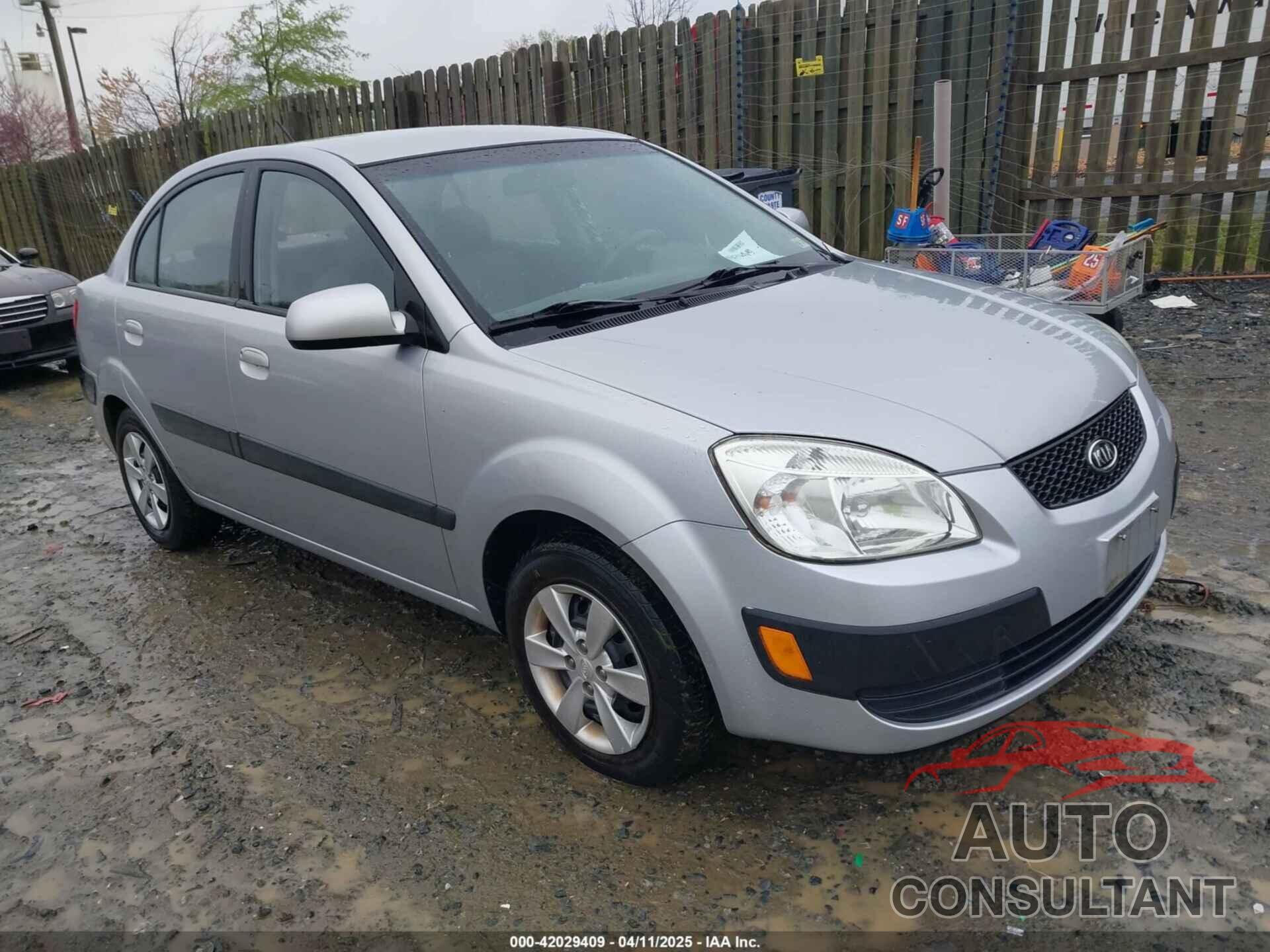 KIA RIO 2009 - KNADE223596538965