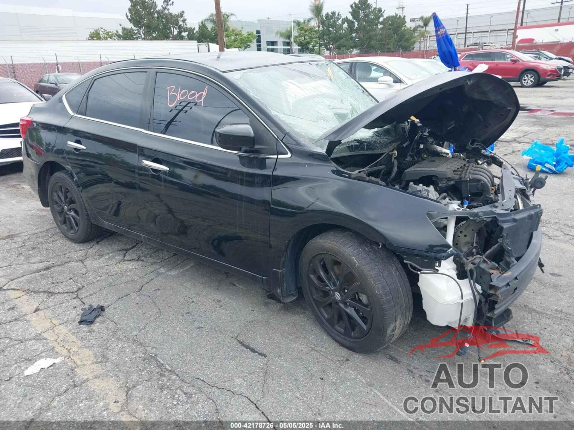NISSAN SENTRA 2018 - 3N1AB7AP5JY344677