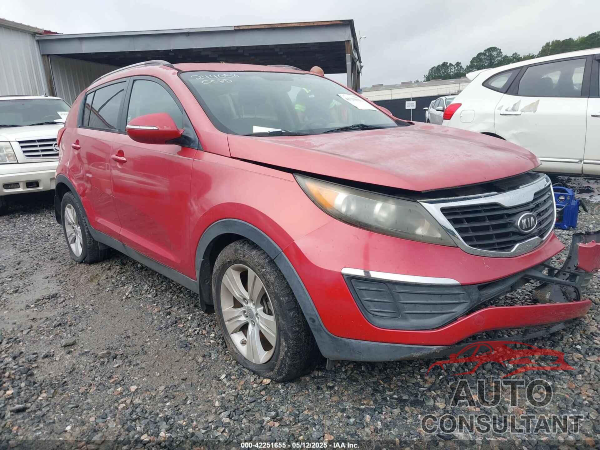 KIA SPORTAGE 2012 - KNDPB3A26C7330201