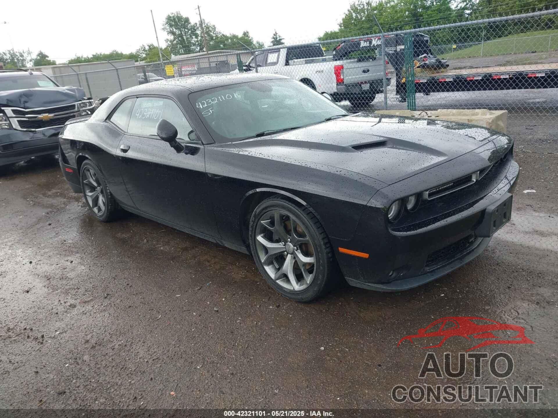 DODGE CHALLENGER 2016 - 2C3CDZAGXGH315416